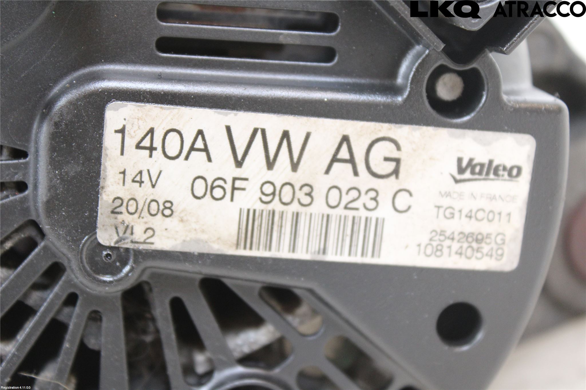 Volkswagen VW CADDY      04-10 Dynamo