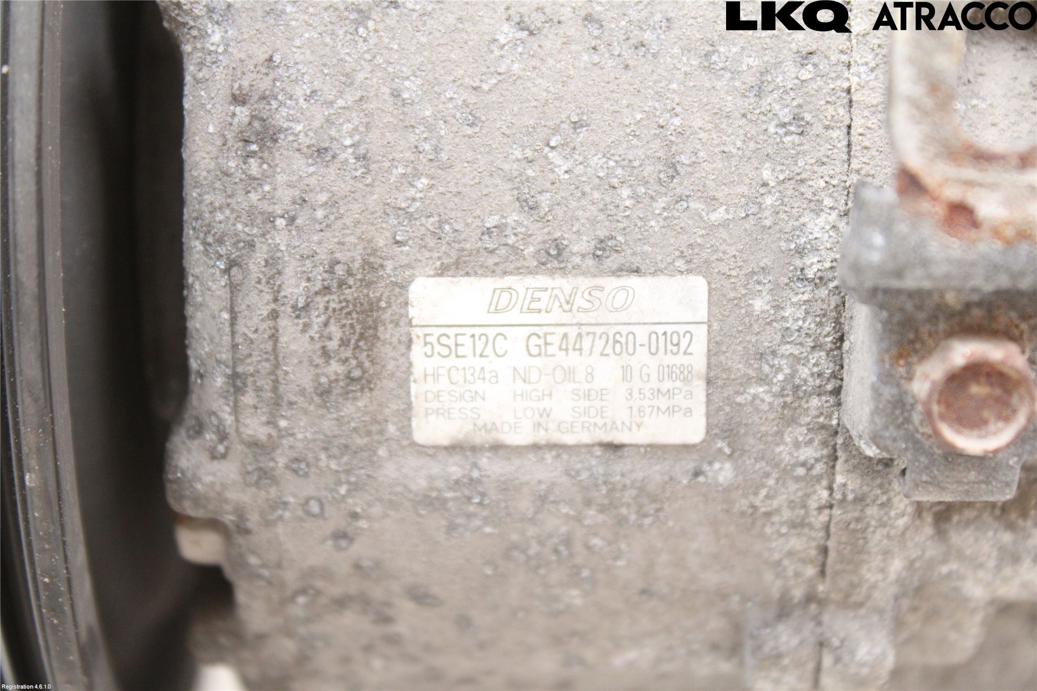 Toyota COROLLA VERSO 04-07 Varme Ac Kompressor