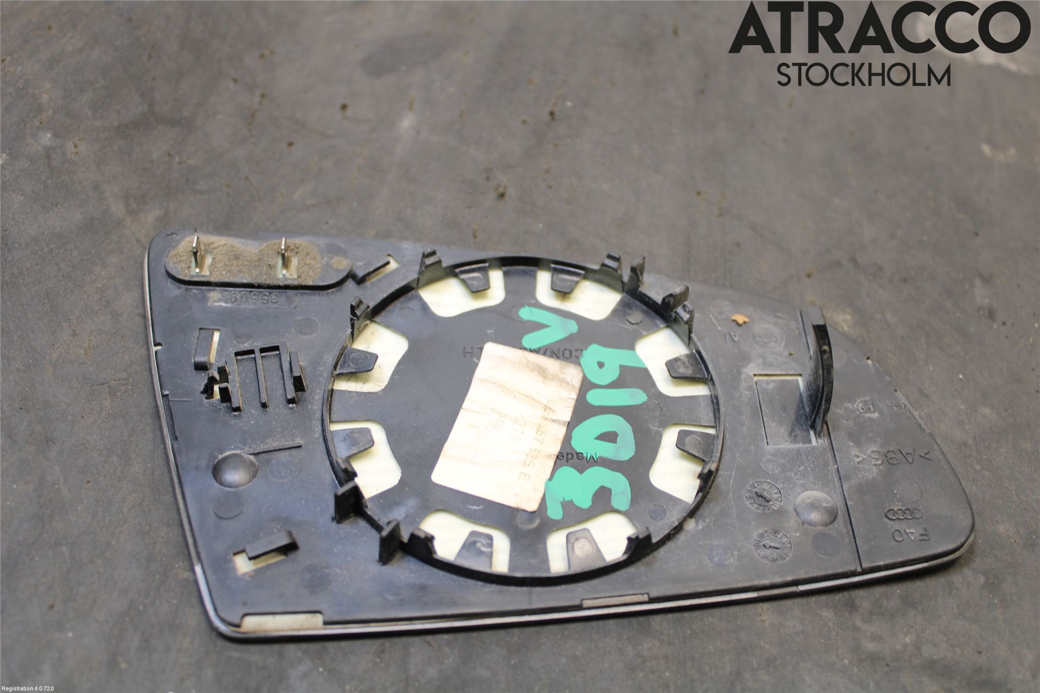Audi A4/S4 01-05 Speil Glass V