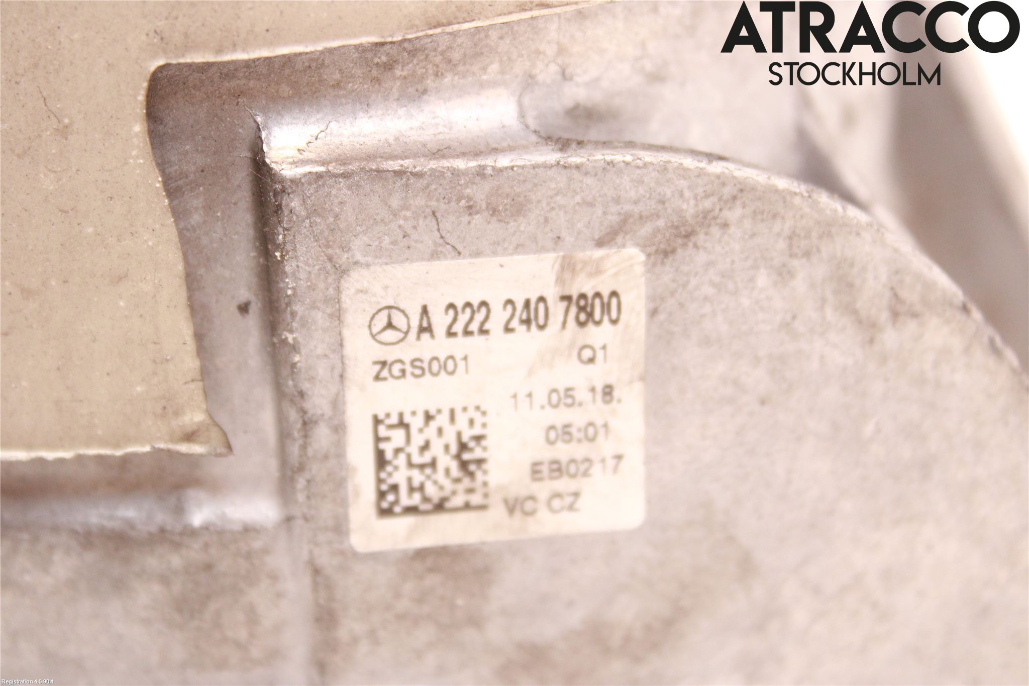 Mercedes-Benz MB S-KLASS (W222) 13-20 Motor Feste Gummi