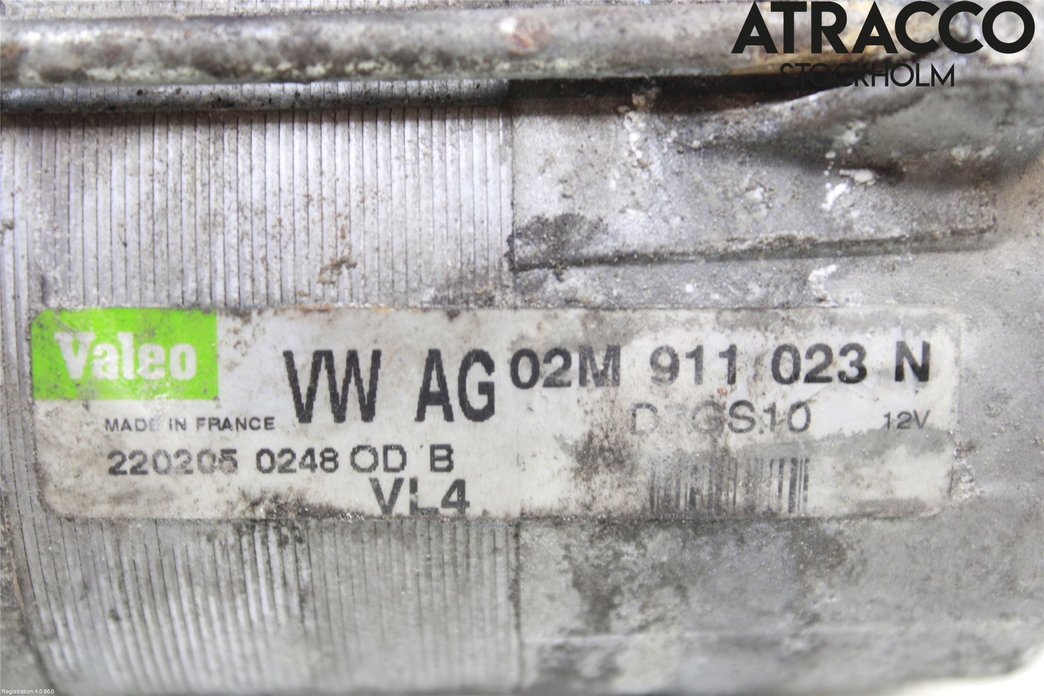 Audi A3/S3 05-13 Startmotor Diesel