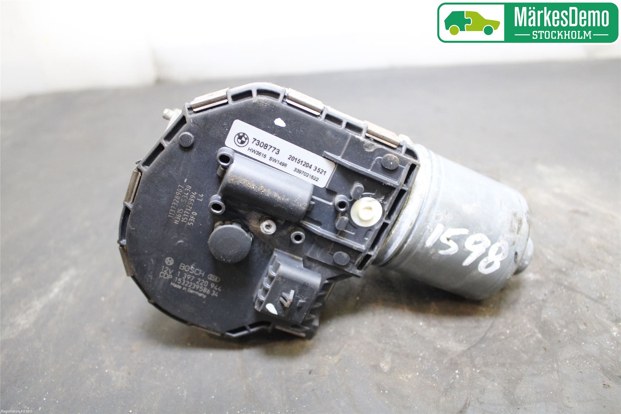 BMW 5 GT F07 09-17 Viskermotor Frontrute