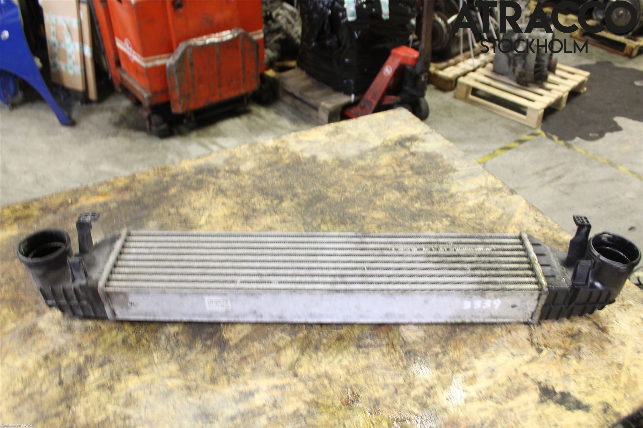 Mercedes-Benz MB C (203) 00-07 Intercooler Radiator