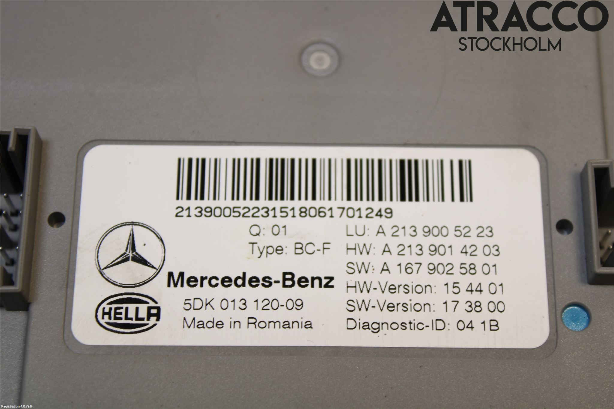 Mercedes-Benz MB E-KLASS (W213) 16-23 Styreenhet Klima