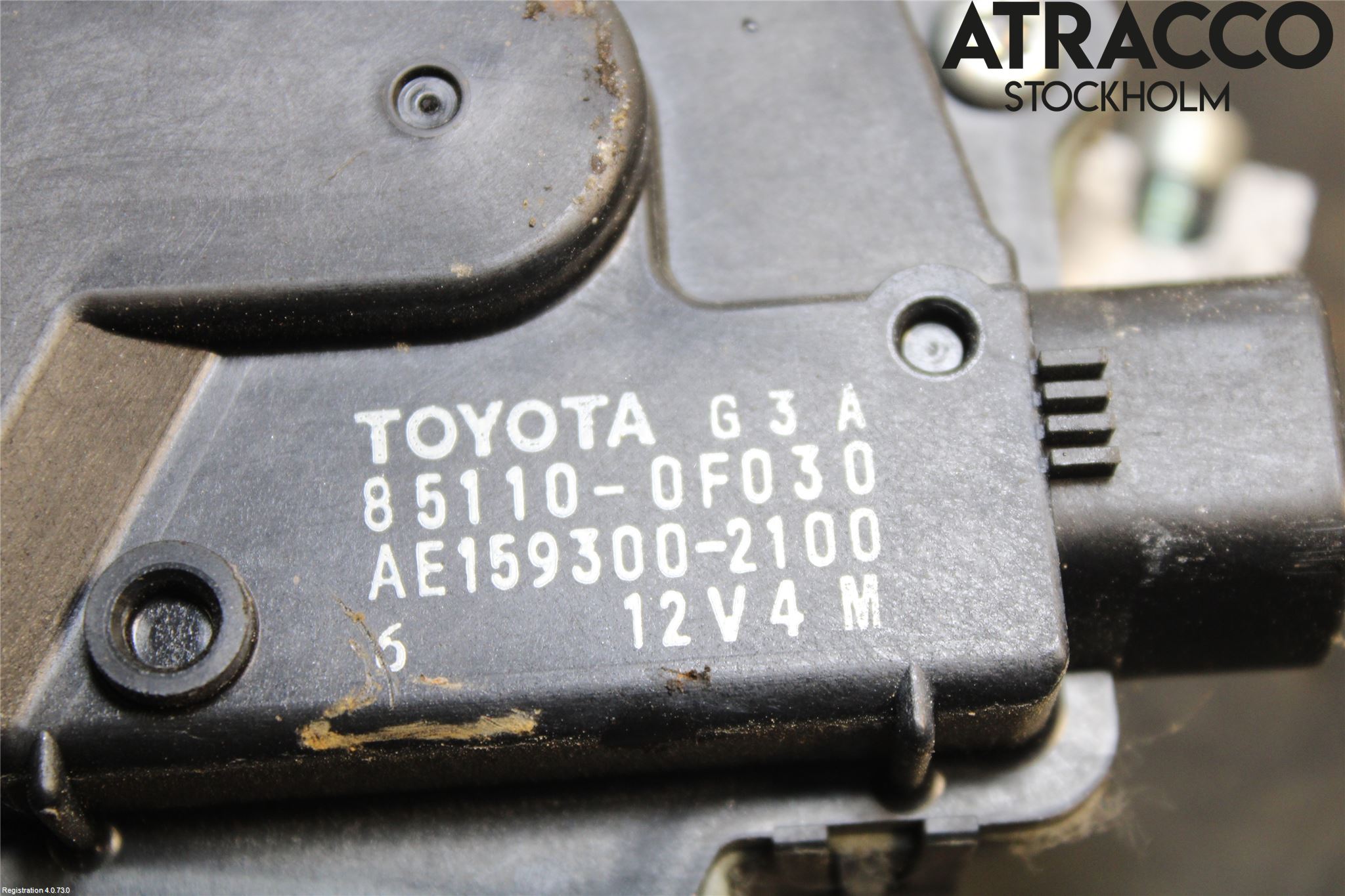 Toyota VERSO 09-18 Viskermotor Frontrute