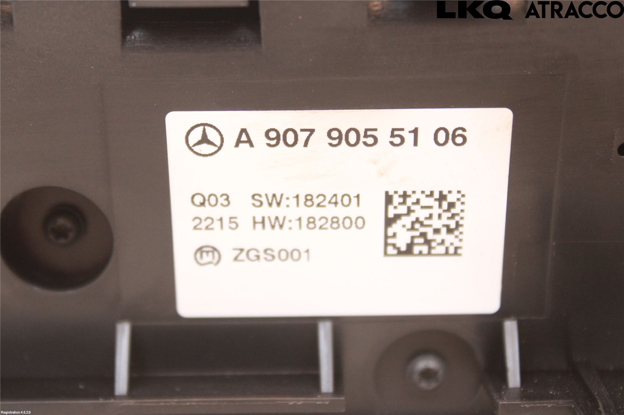 Mercedes-Benz MB SPRINTER (W907/W910) 19- Varme Ac Betjening-Display