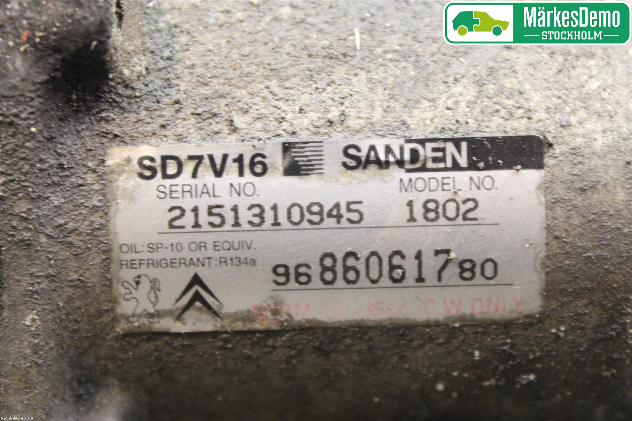 Peugeot EXPERT 07-14 Varme Ac Kompressor