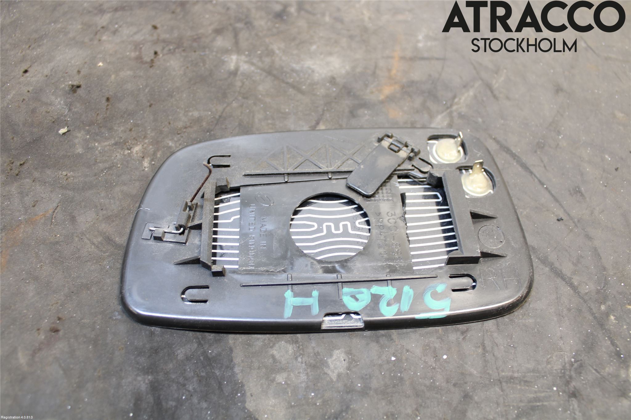 Toyota AVENSIS 03-06 Speil Glass H