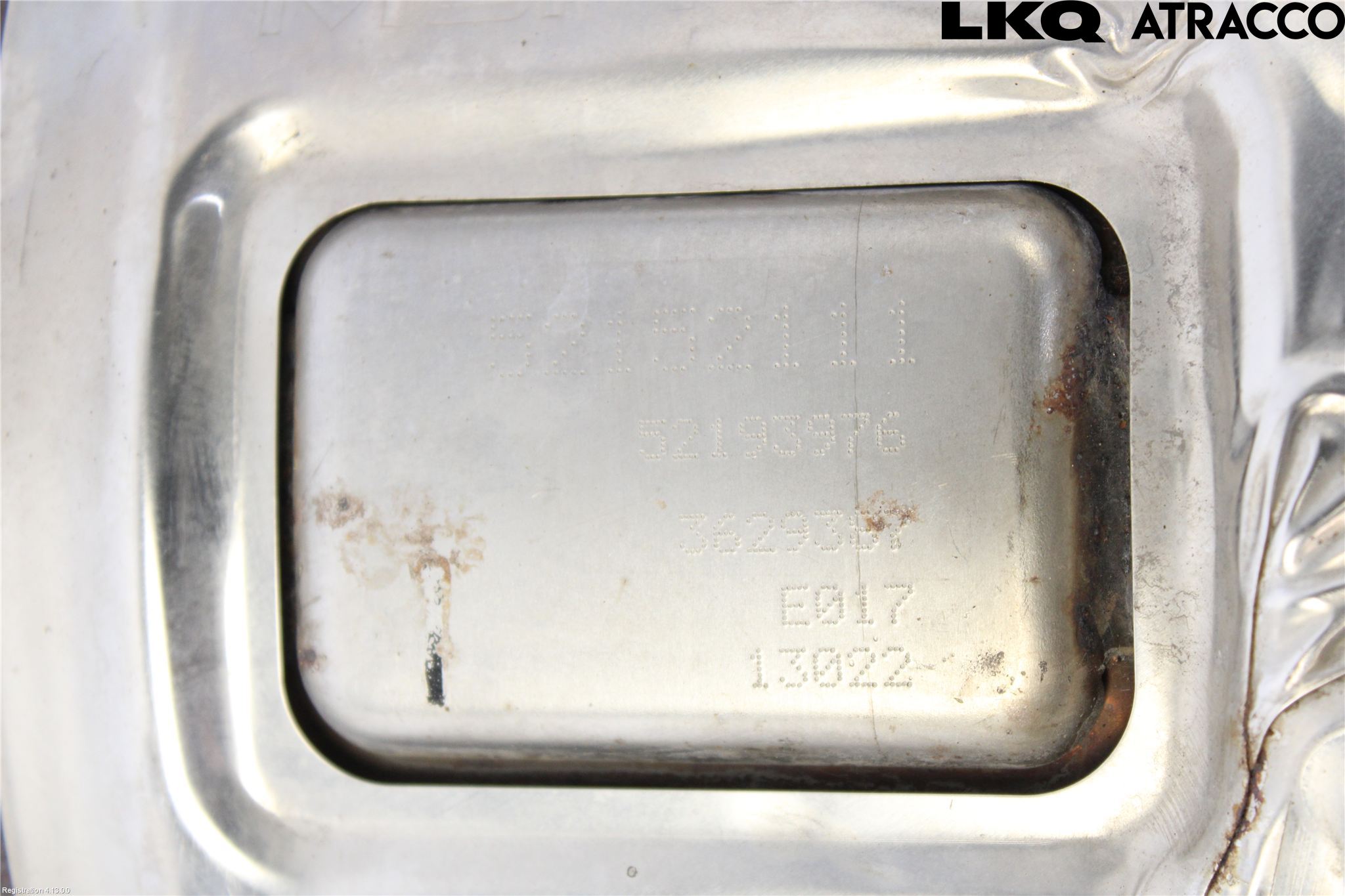 Fiat DOBLO CARGO Eksos Partikketfilter