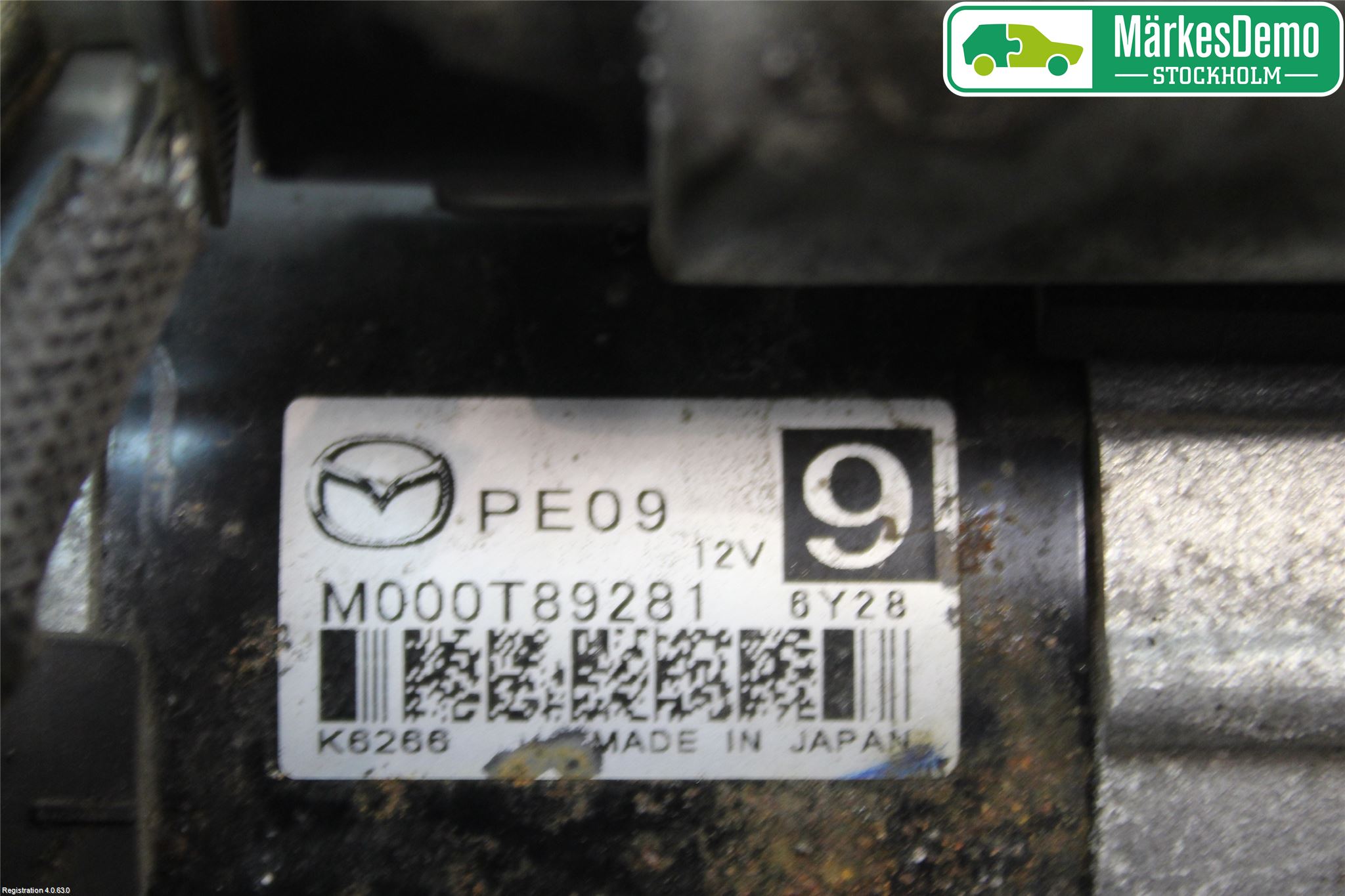 Mazda CX-3 Startmotor