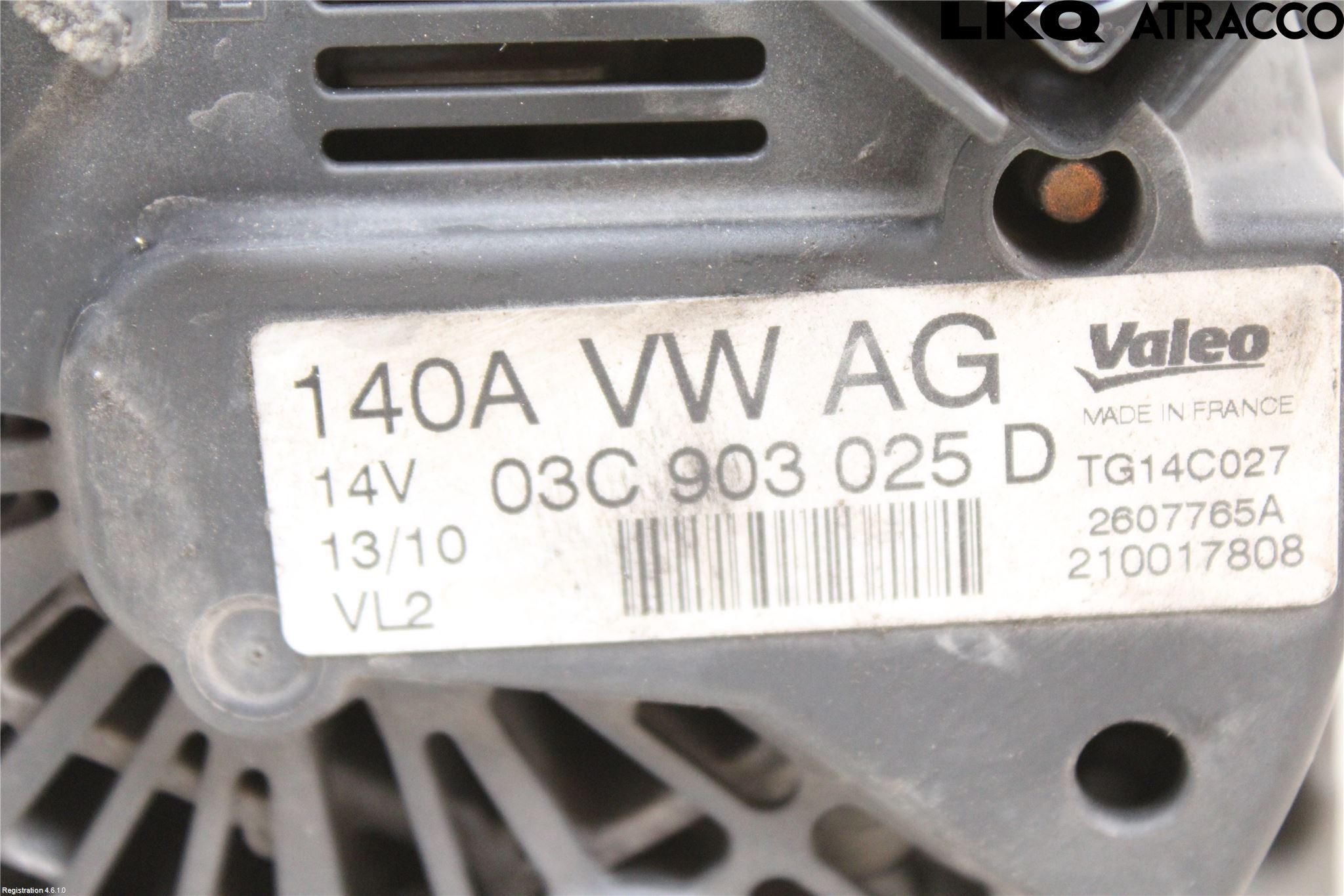Volkswagen VW PASSAT 05-11 Dynamo