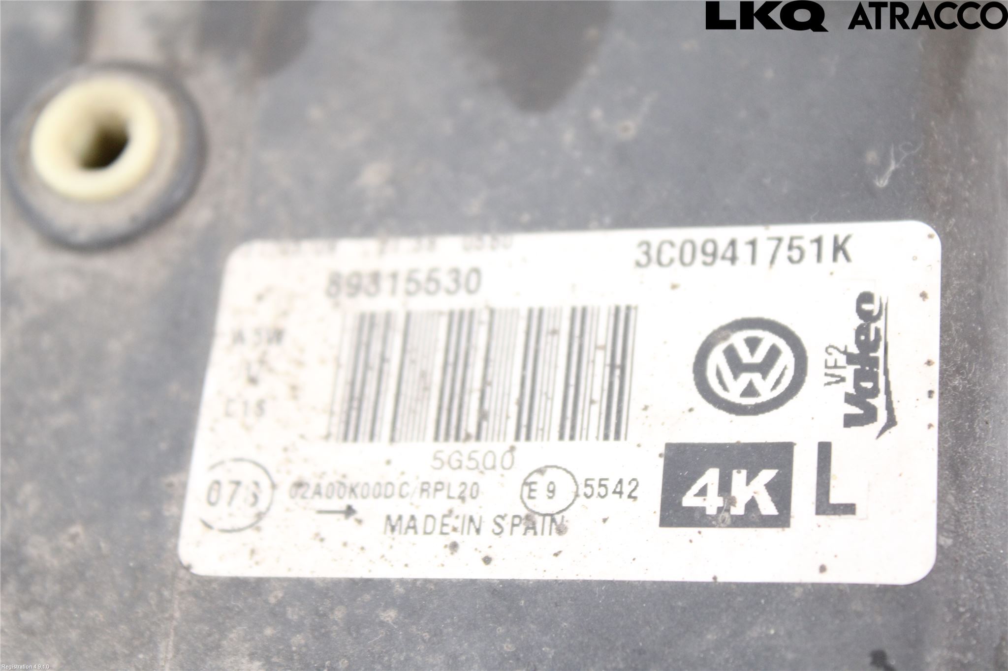 Volkswagen VW PASSAT 05-11 Frontlykt Venstre