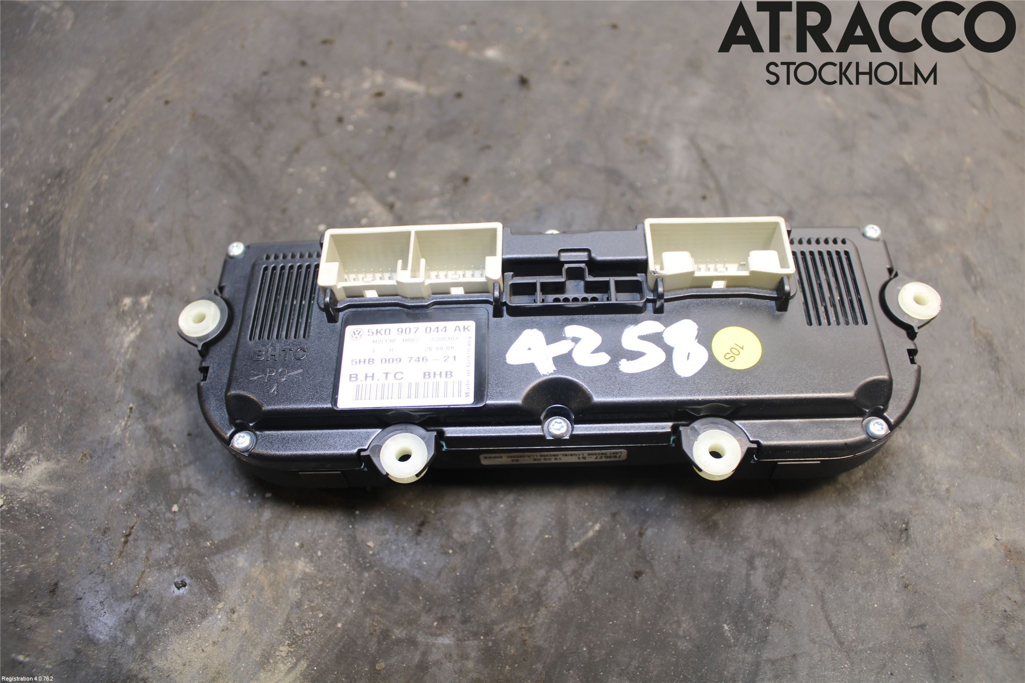 Volkswagen VW PASSAT CC 08-16 Varme Ac Betjening-Display