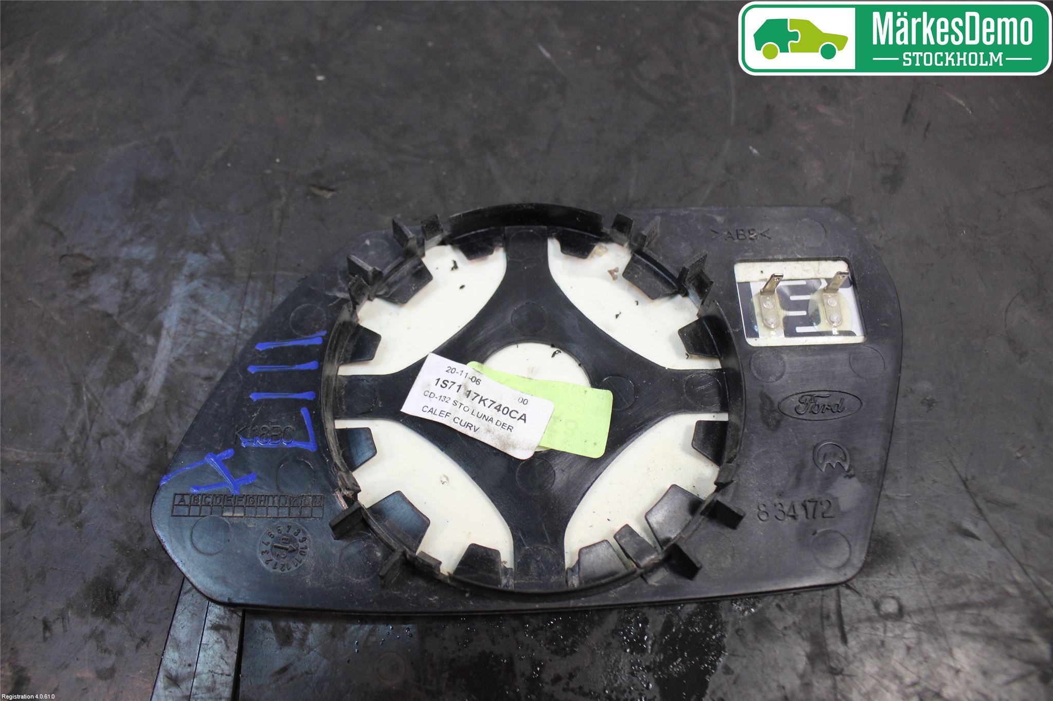 Ford MONDEO     01-06 Speil Glass H