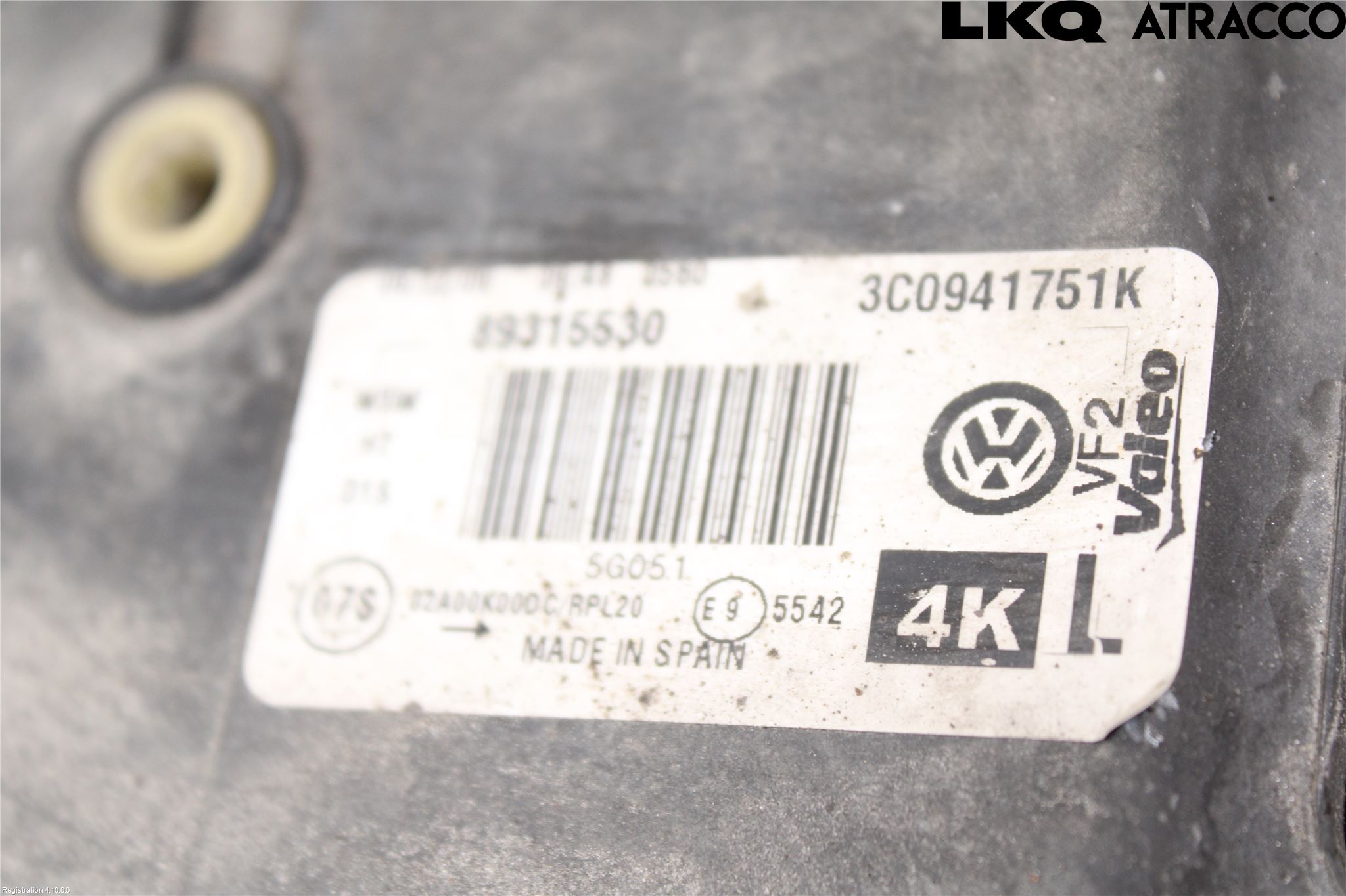 Volkswagen VW PASSAT 05-11 Frontlykt Venstre
