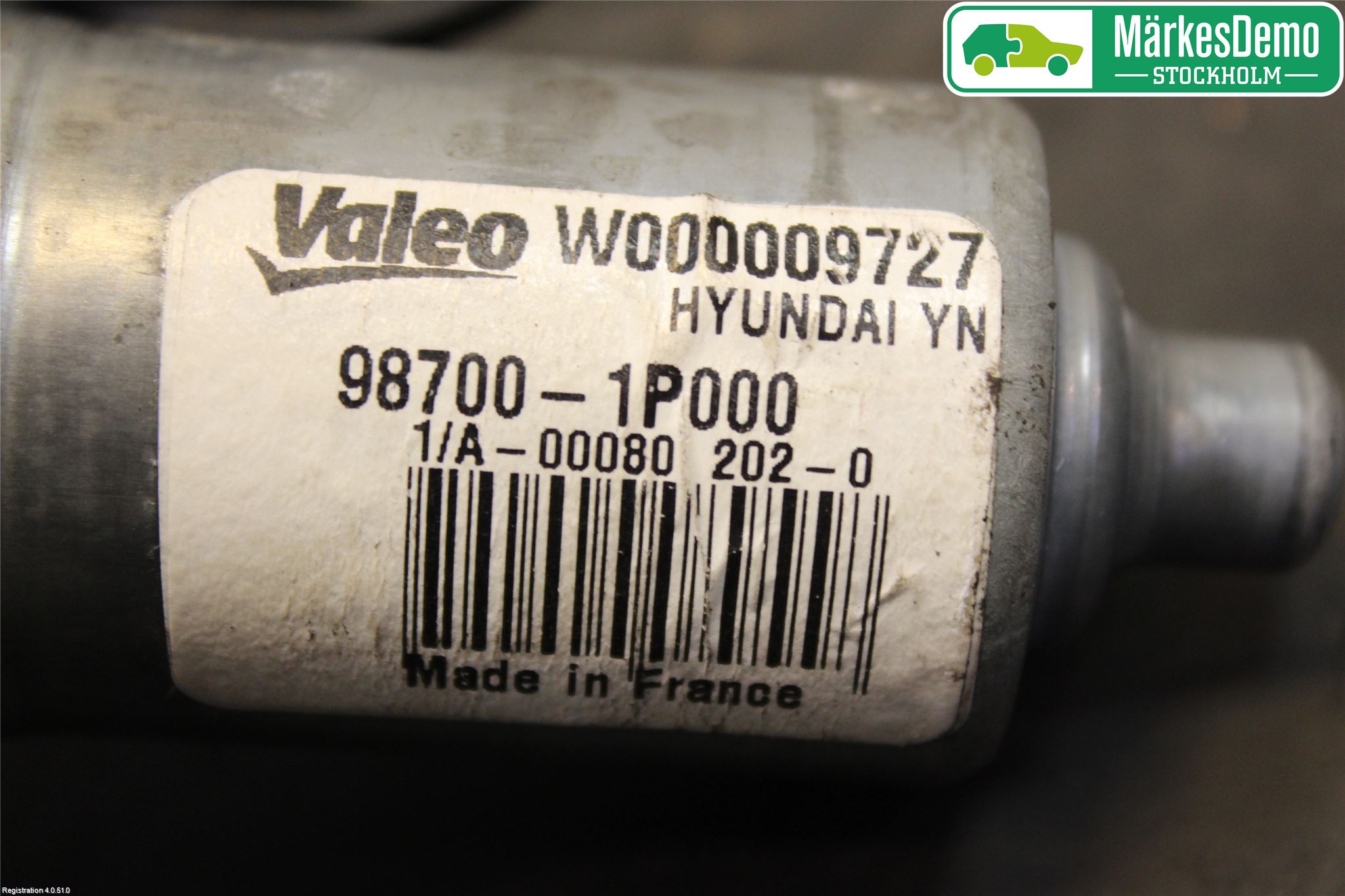 Kia VENGA 10-19 Viskermotor Bakluke