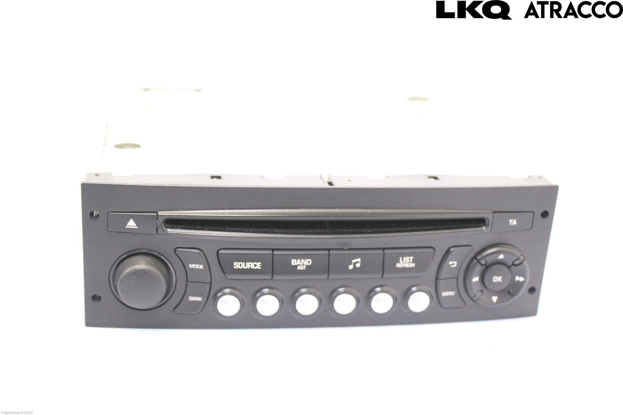 Citroen C3 10-17 Stereo Radio Med Cd