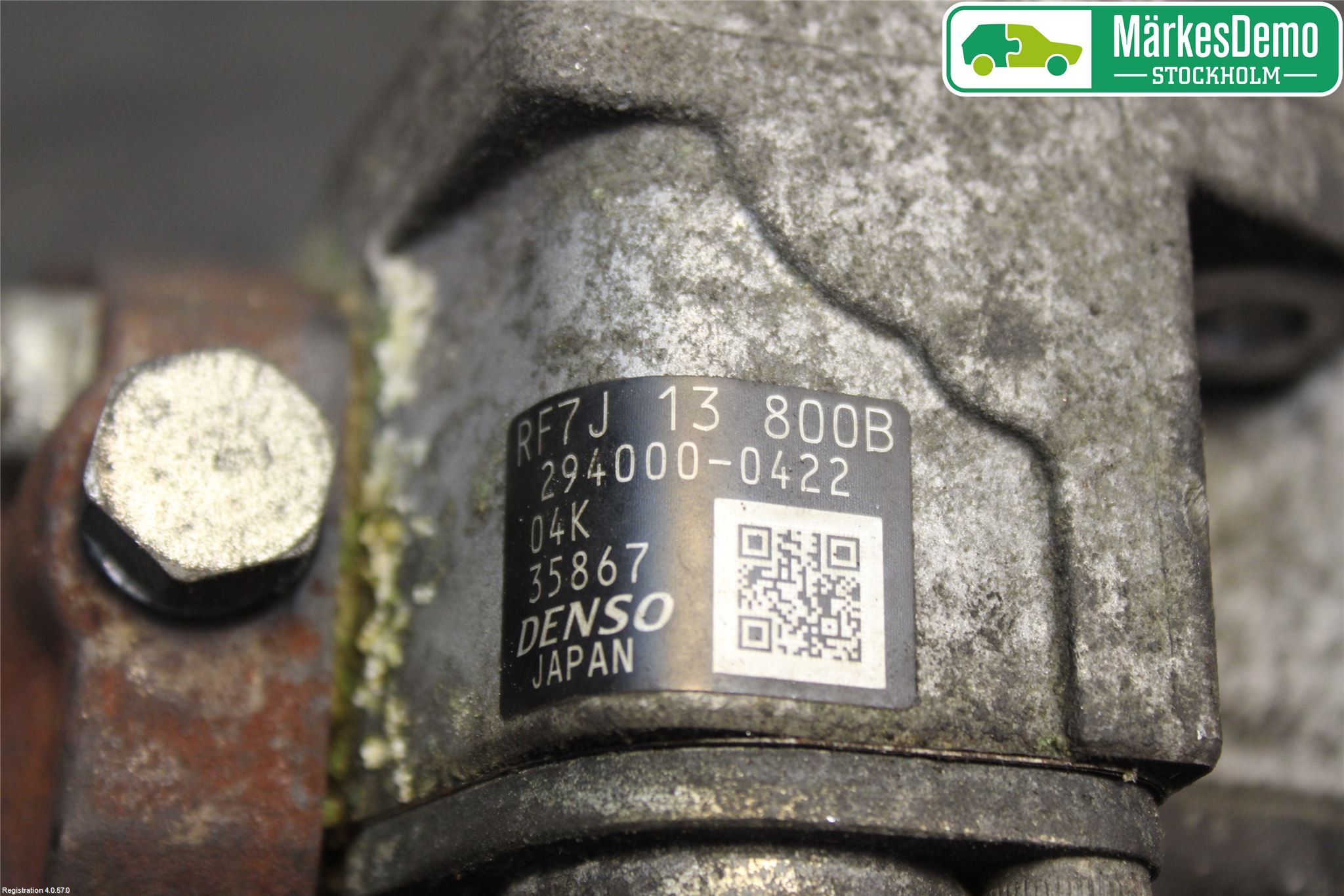 Mazda 5 05-10 Drivstoff Dieselpumpe Hoved