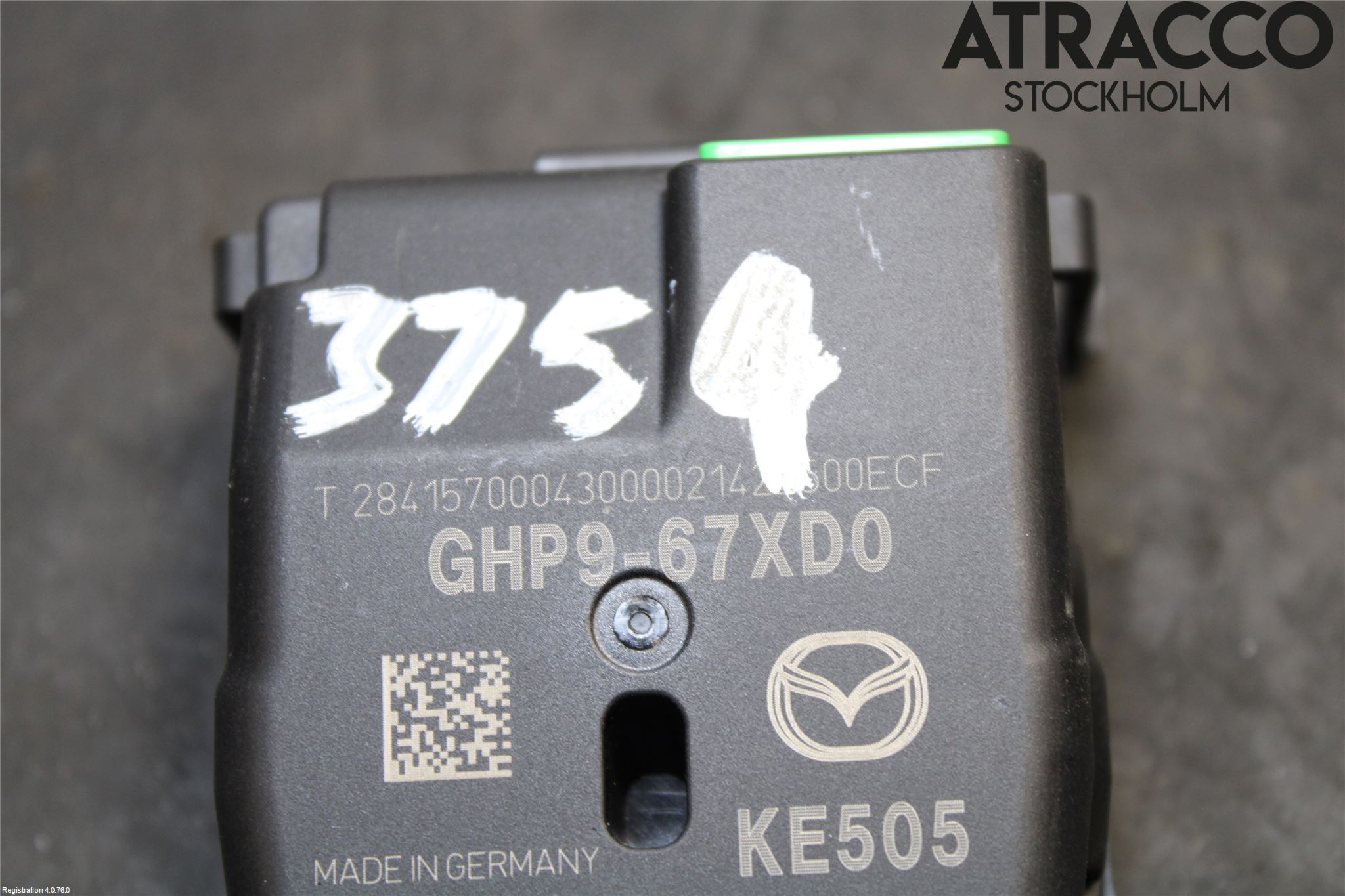 Mazda 3 III 14-19 Sensor Kollisjonsbeskyttelse