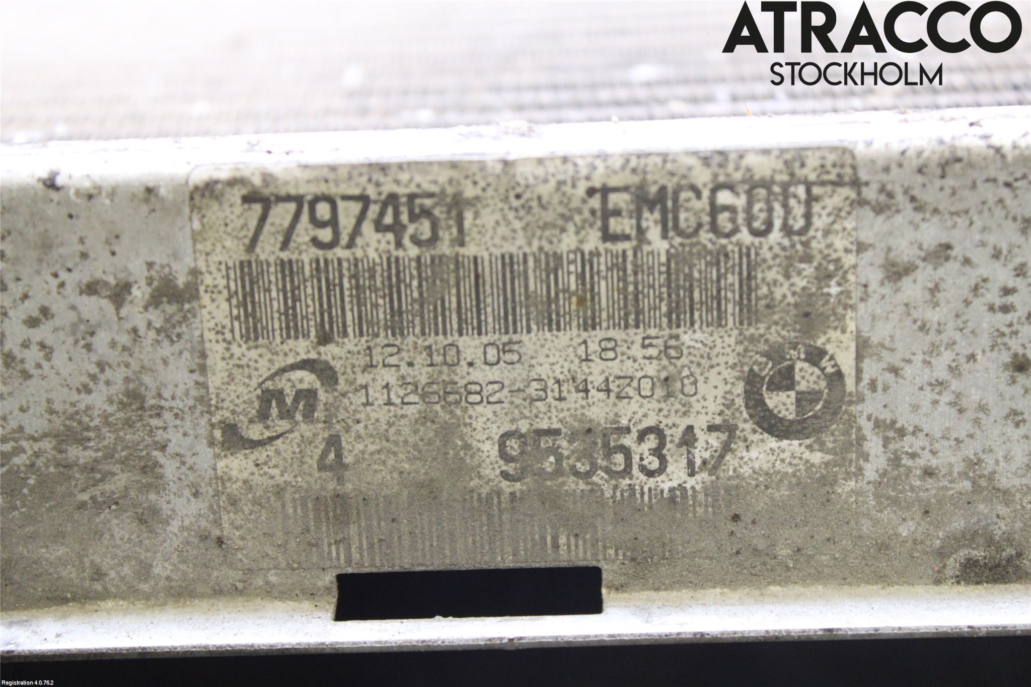BMW 3 E90/91 SED/TOU 05-12 Radiator Manuell
