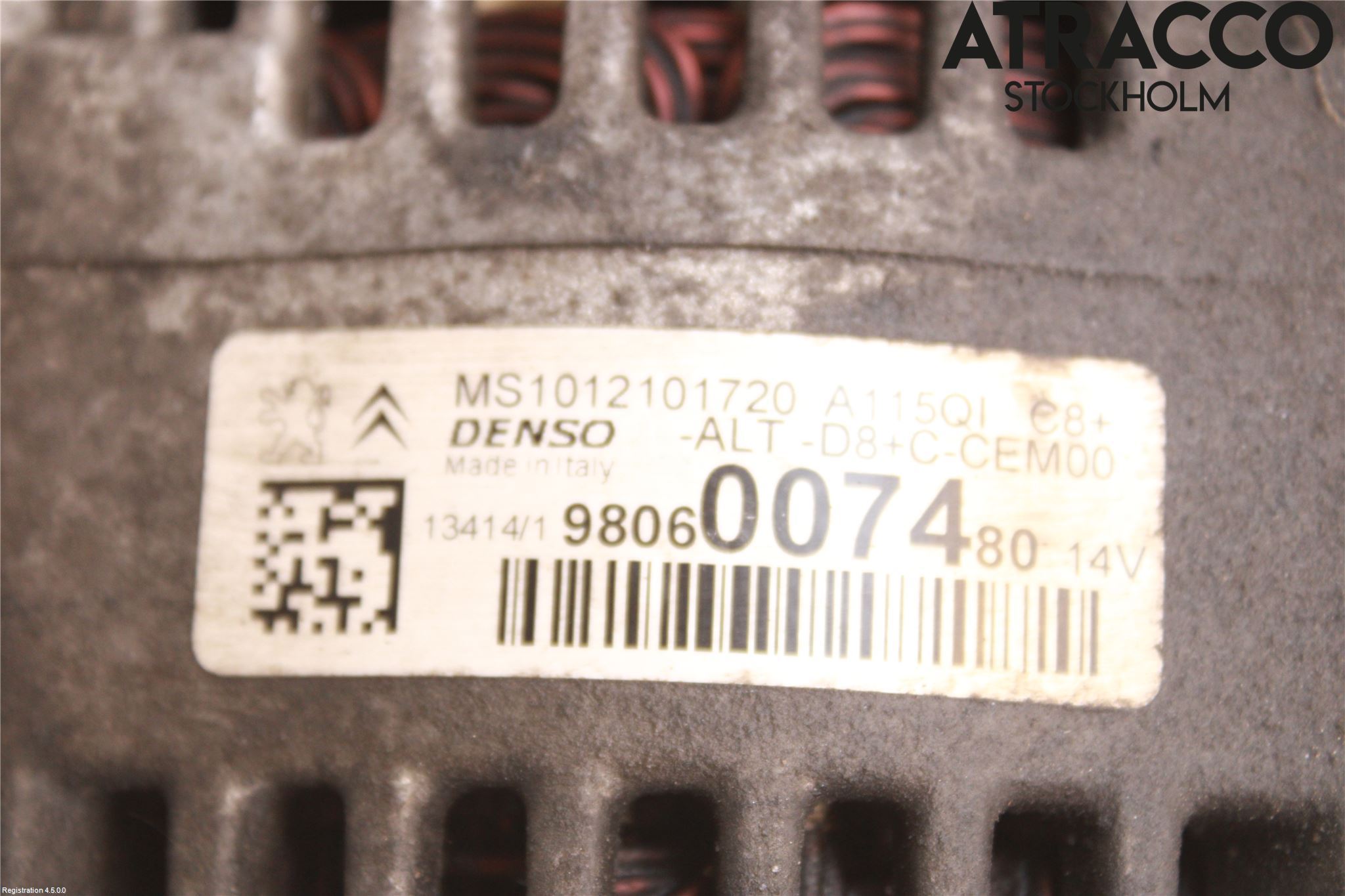 Peugeot 208 12-15 Dynamo