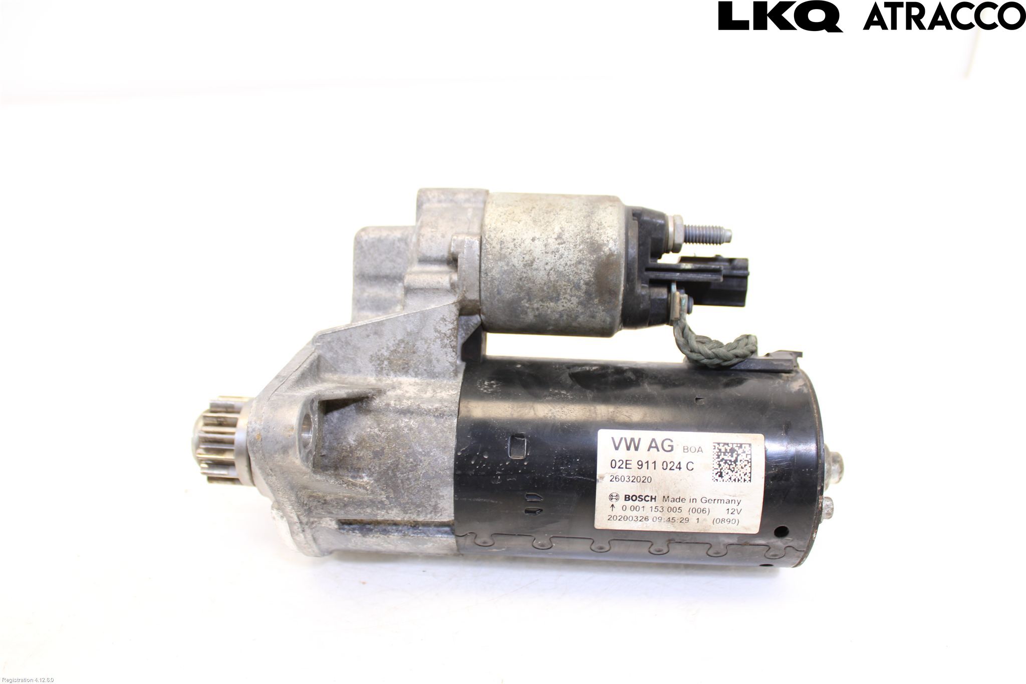 Volkswagen VW CADDY 16-20 Startmotor Diesel