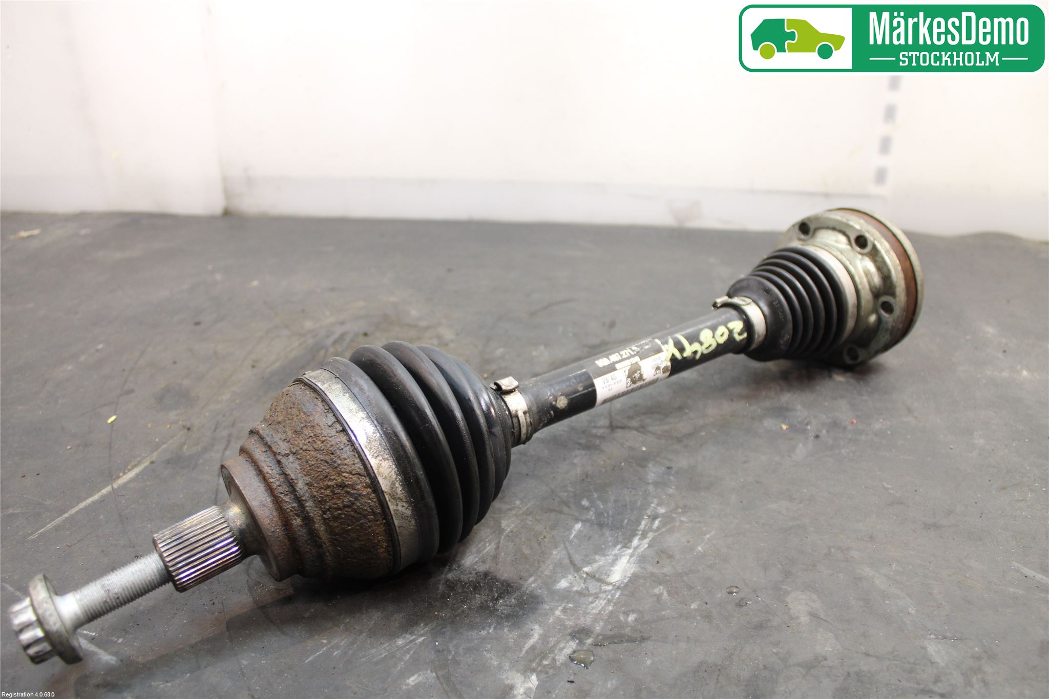 Volkswagen VW GOLF / E-GOLF VII 13-20 Drivaksel Foran Kompl Venstre