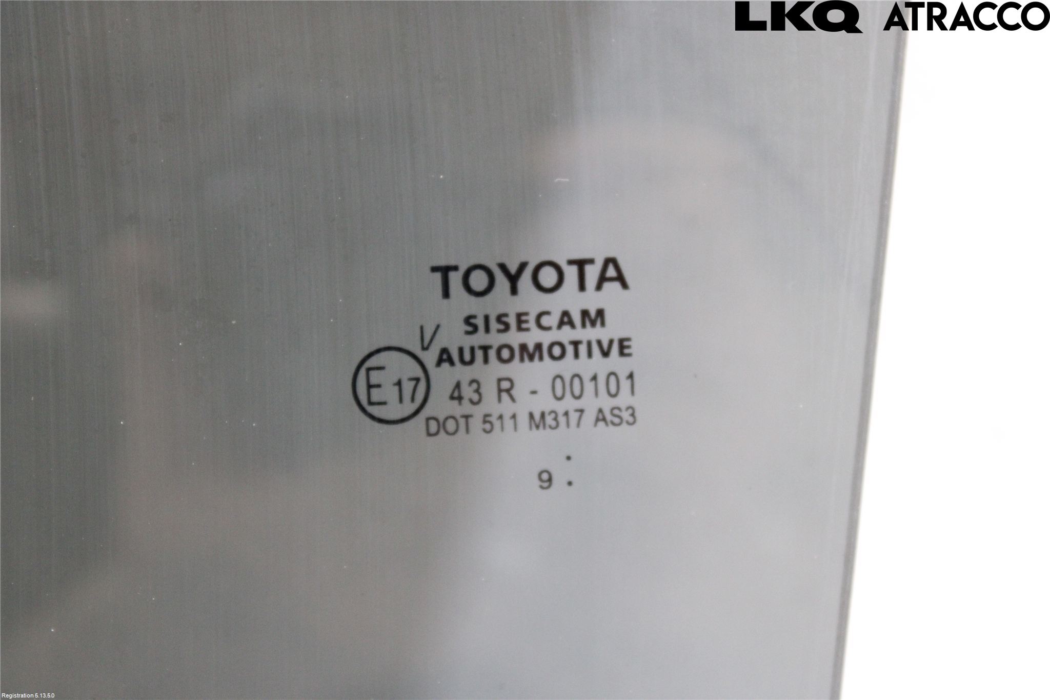 Toyota C-HR 16-23 Dørrute Bak Venstre 4Dørs