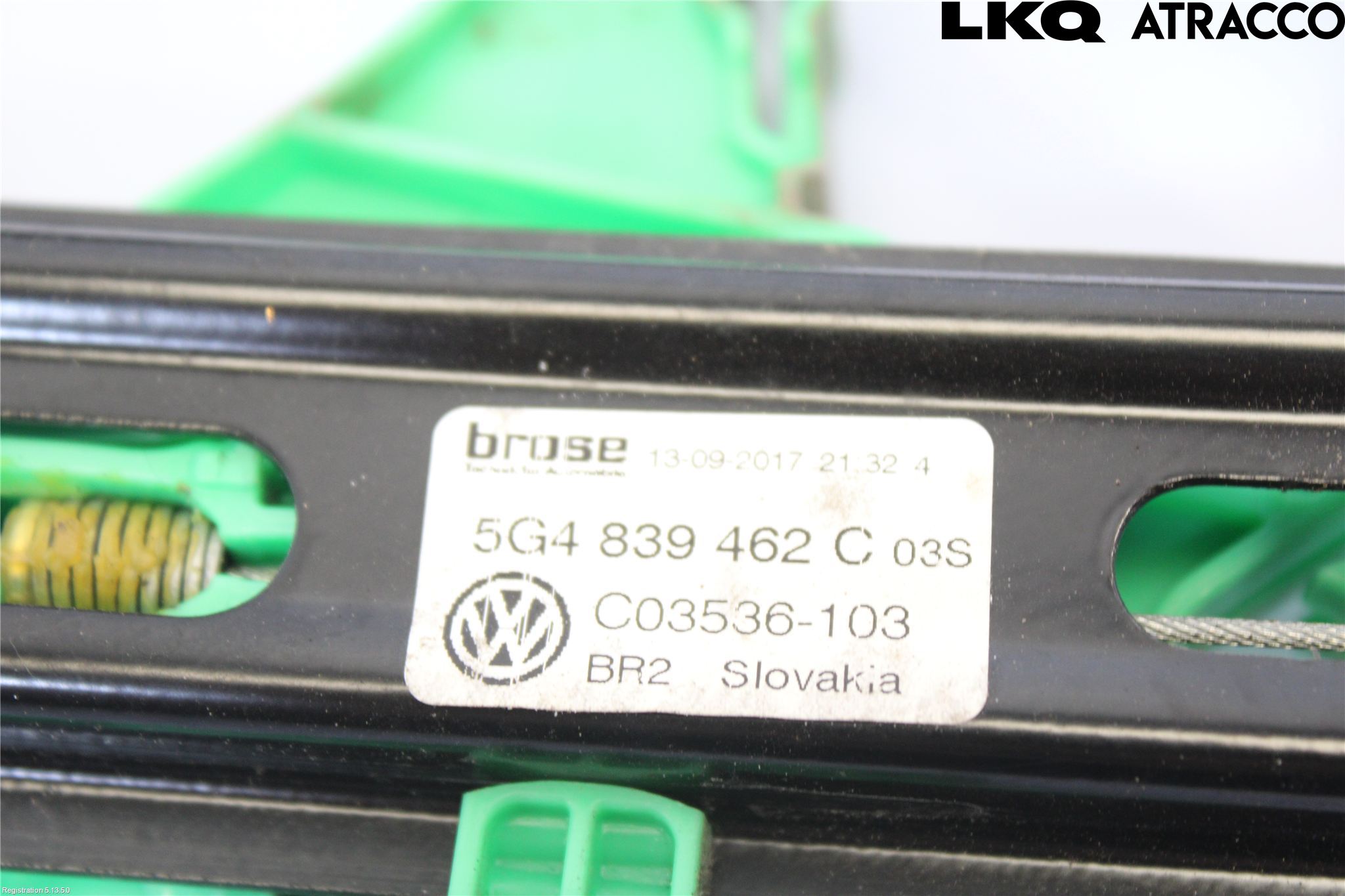 Volkswagen VW GOLF / E-GOLF VII 13-20 Vindusheis El Komp