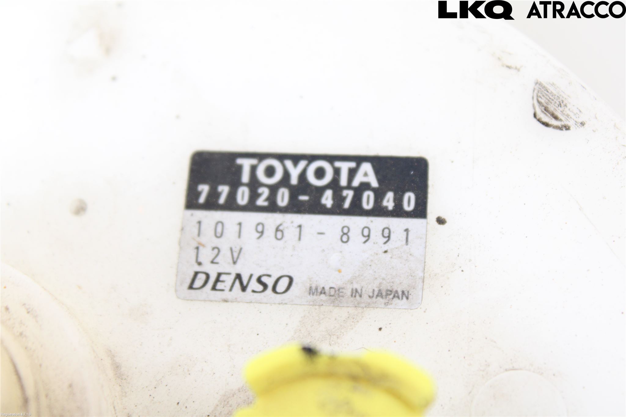 Toyota PRIUS NWH20 04-08 Drivstoffpumpe Fødepumpe El