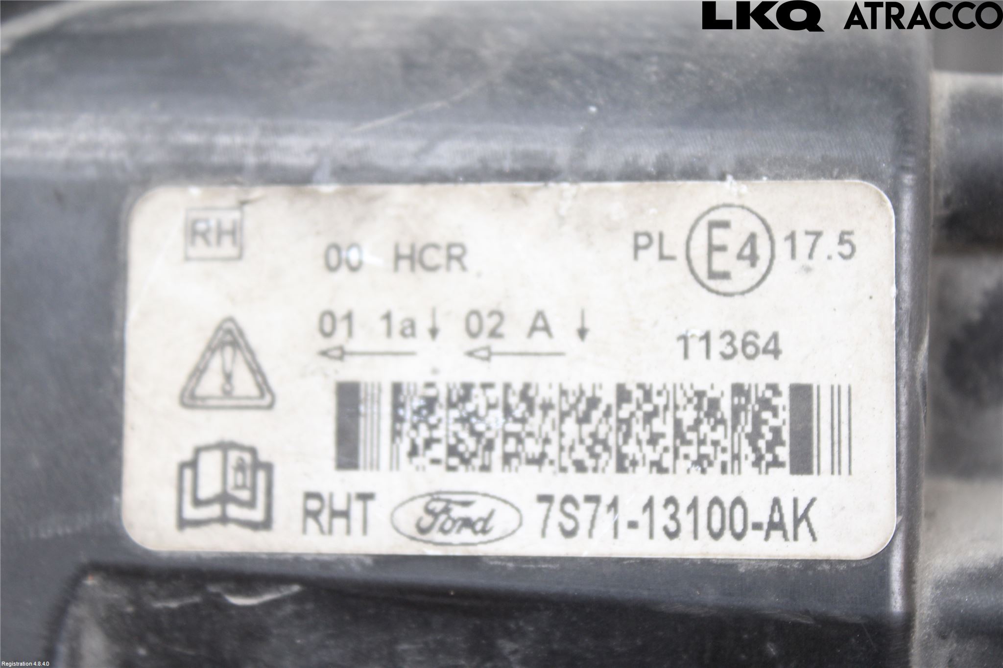 Ford MONDEO 15-22 Frontlykt Høyre