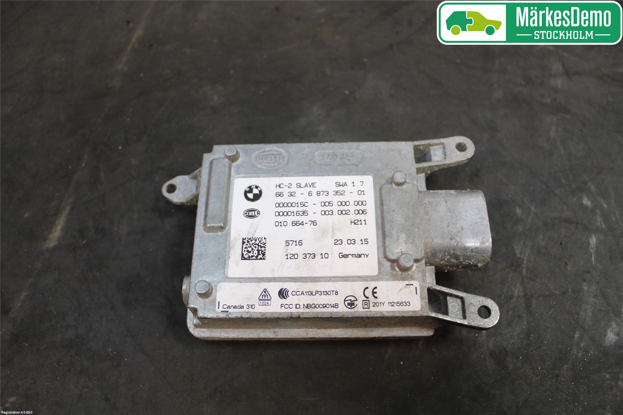 BMW X5 F15 13-18 Sensor Kollisjonsbeskyttelse