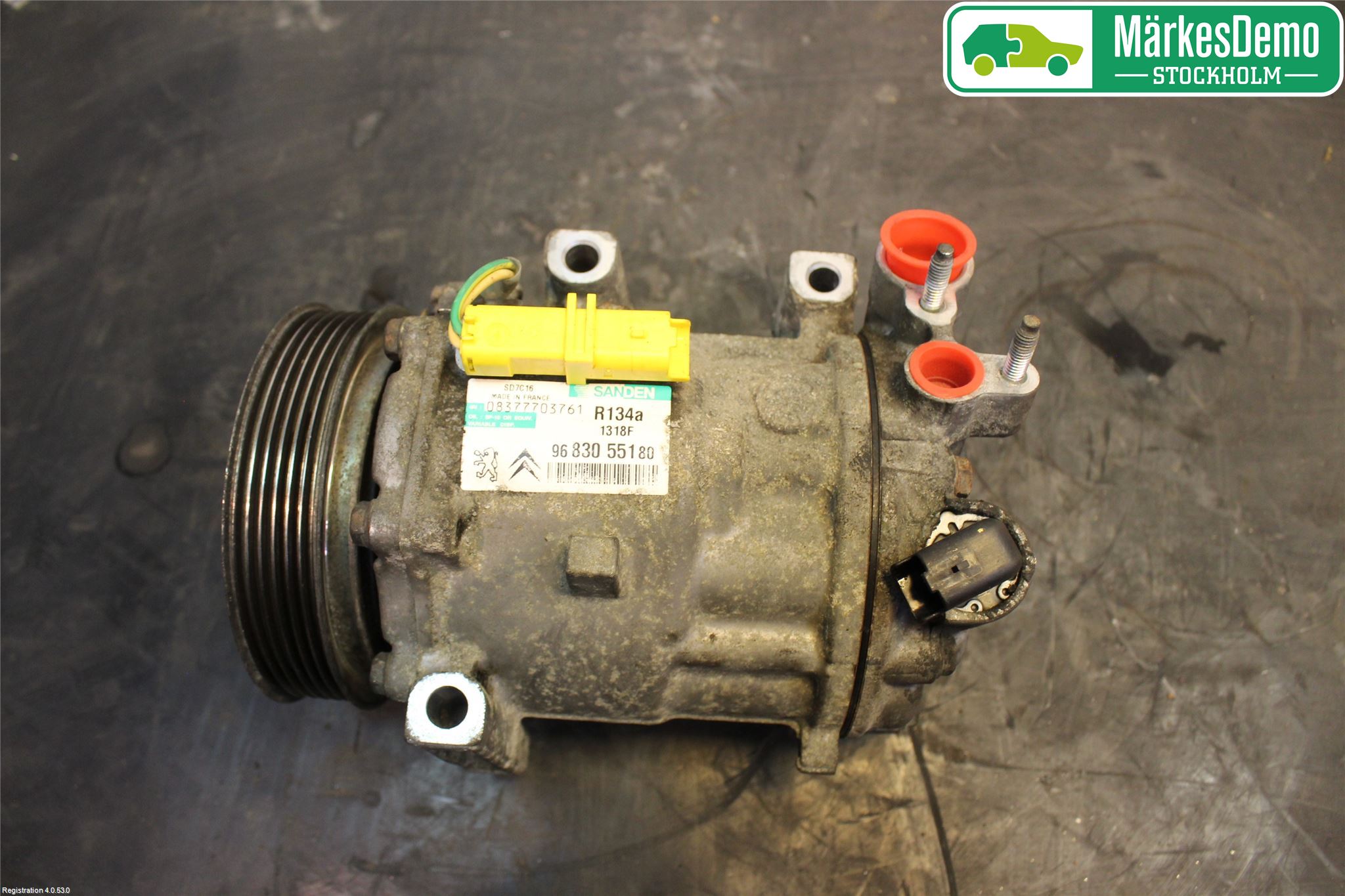 Peugeot 407 Varme Ac Kompressor