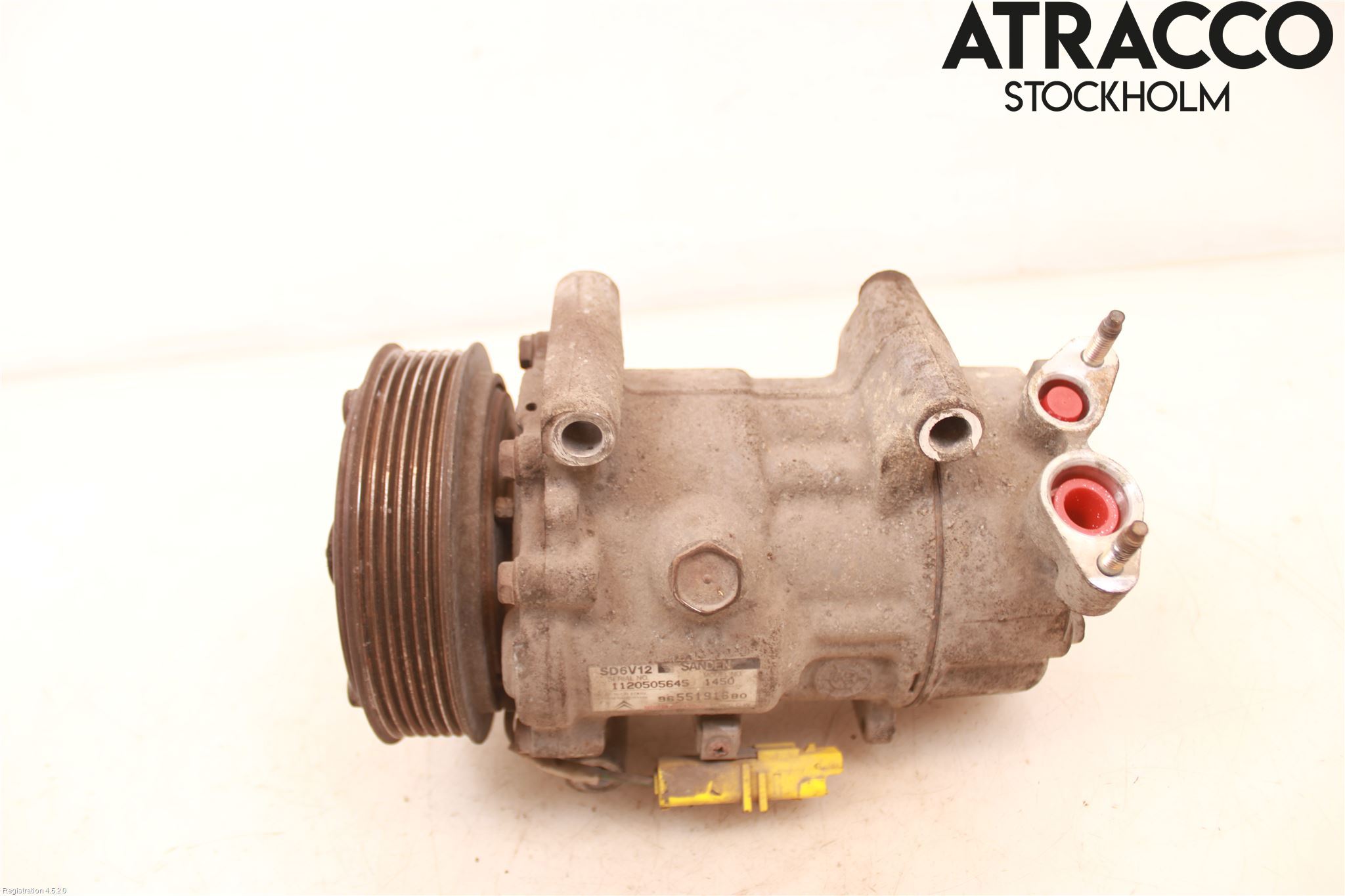 Citroen C3 05-10 Varme Ac Kompressor