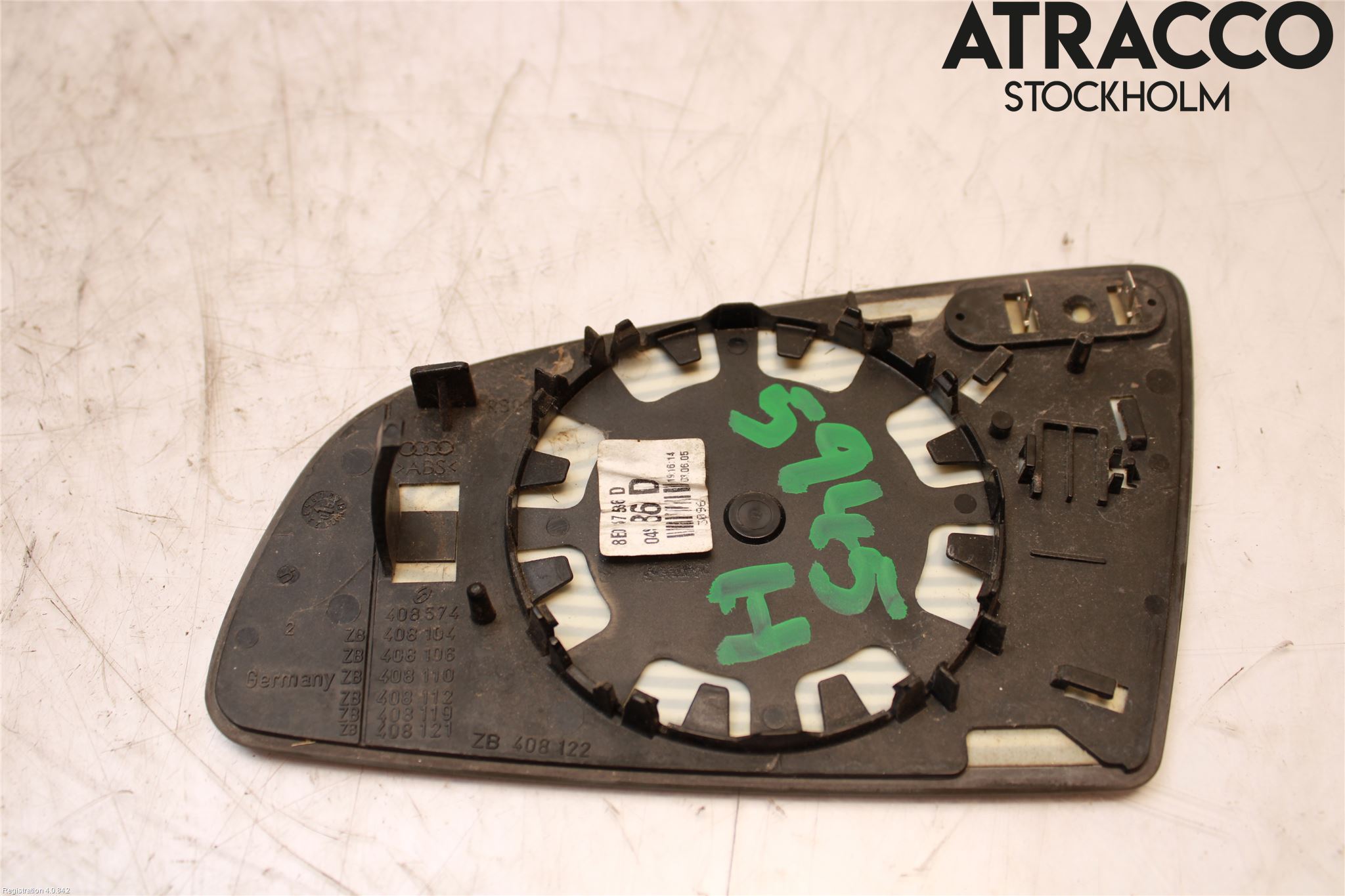 Audi A4/S4 05-07 Speil Glass H