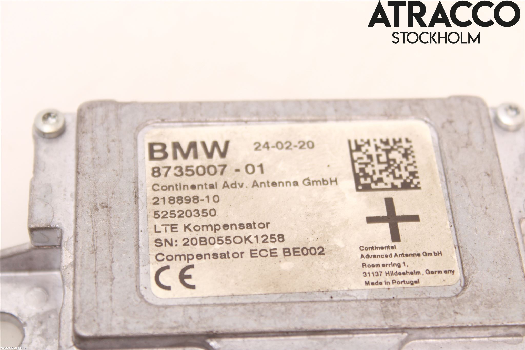 BMW X3 G01 18- Stereo Antenneforsterker