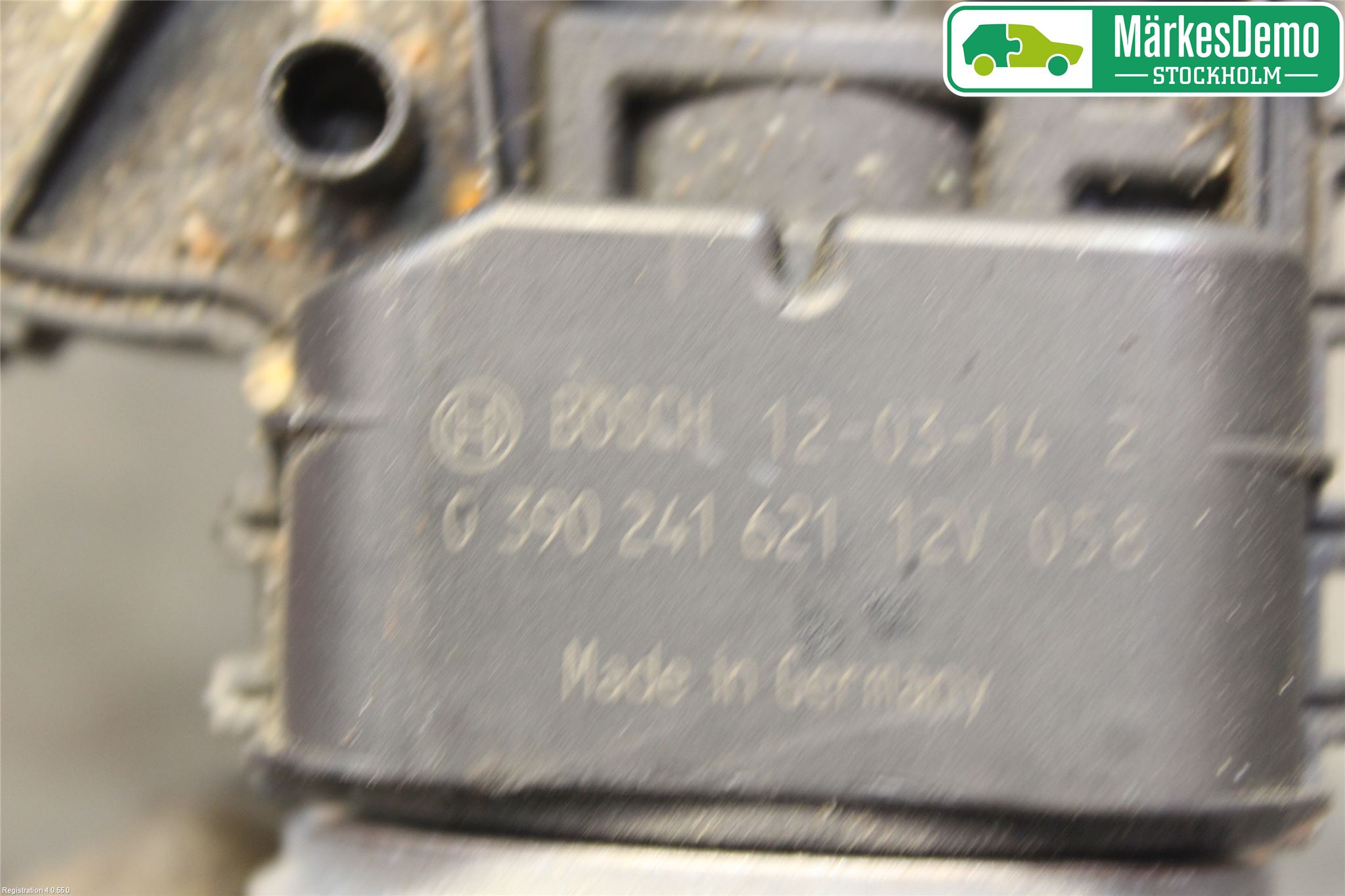 Peugeot PARTNER 08-15 Viskermotor Frontrute