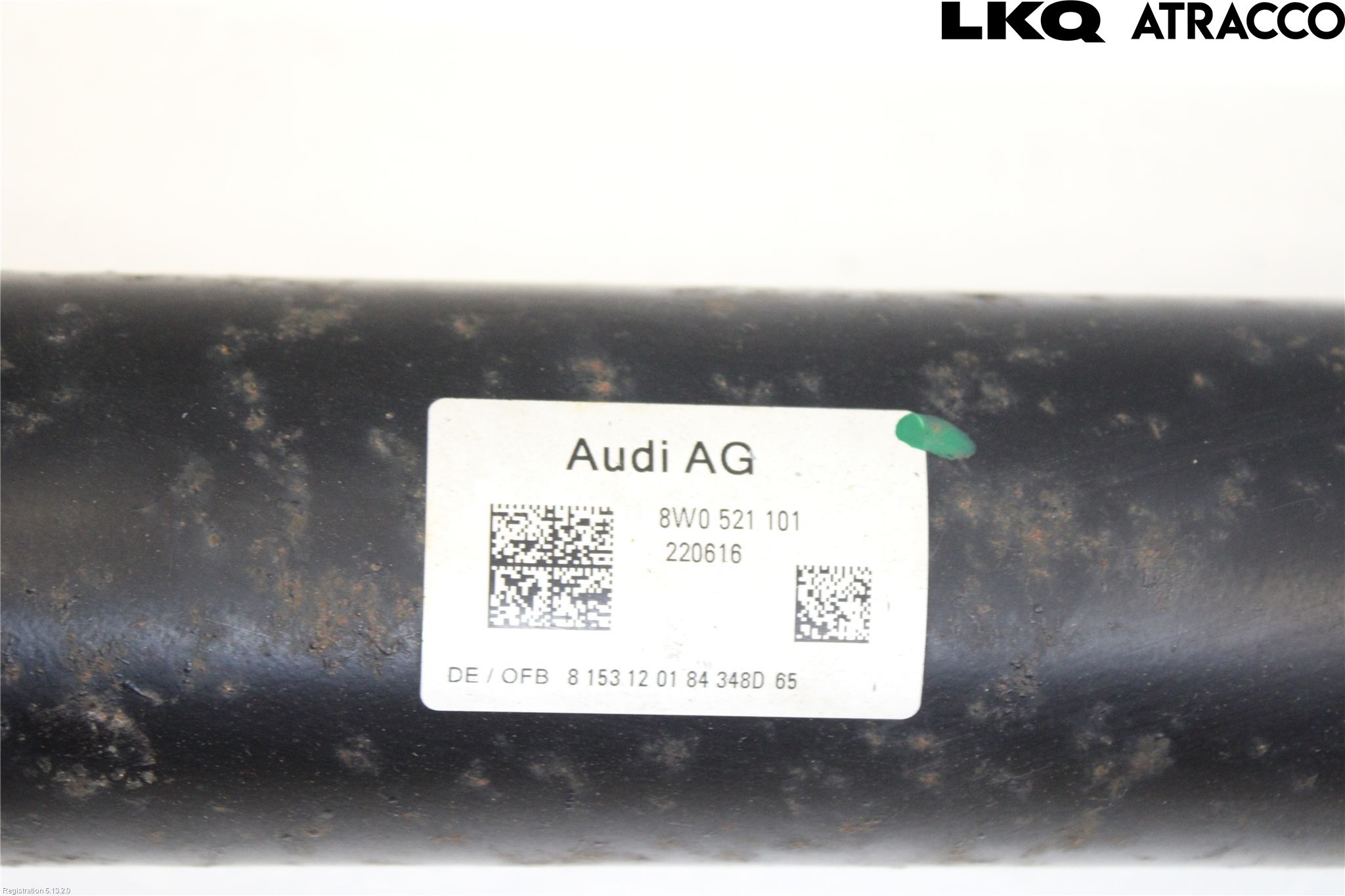 Audi A4/S4 B9 16-19 Mellomaksel Kompl