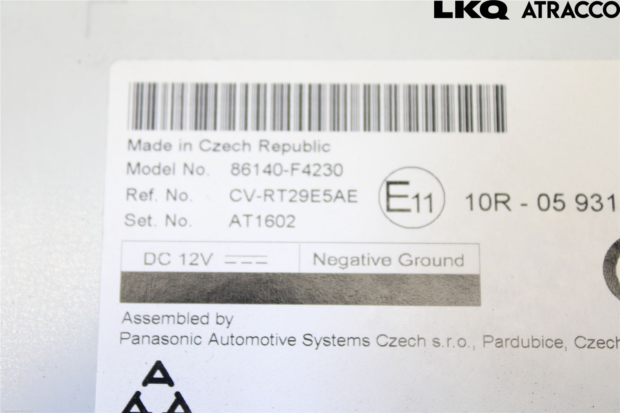 Toyota C-HR 16-23 Stereo Radio Med Cd