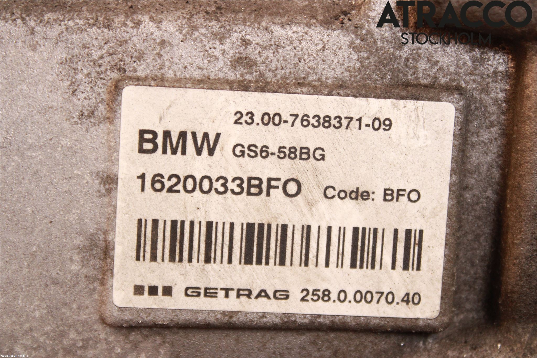 Mini ONE/COOPER 3DR F56 14-24 Gearkasse 6 Trinn