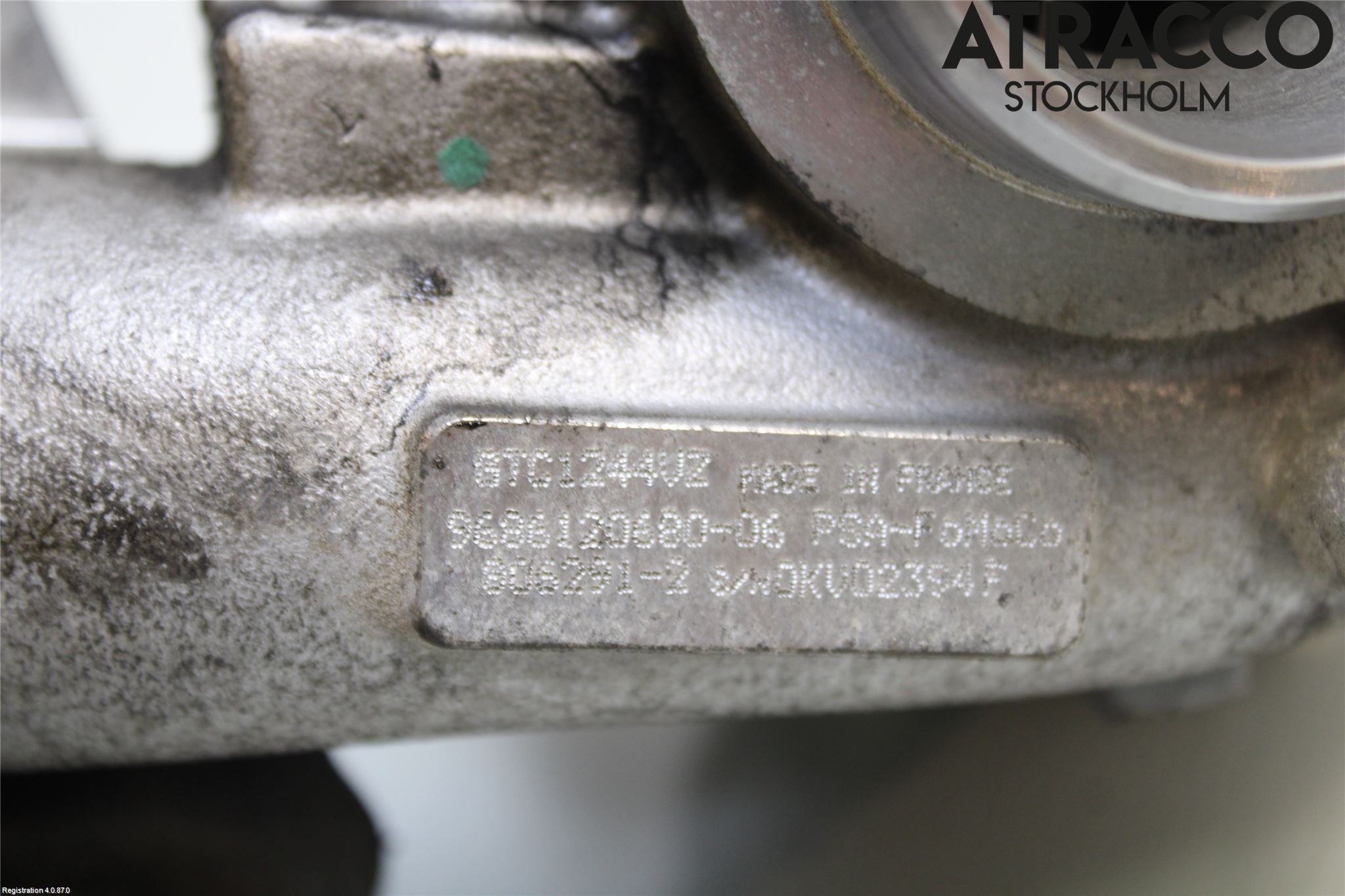 Peugeot 508 11-18 Turboaggregat