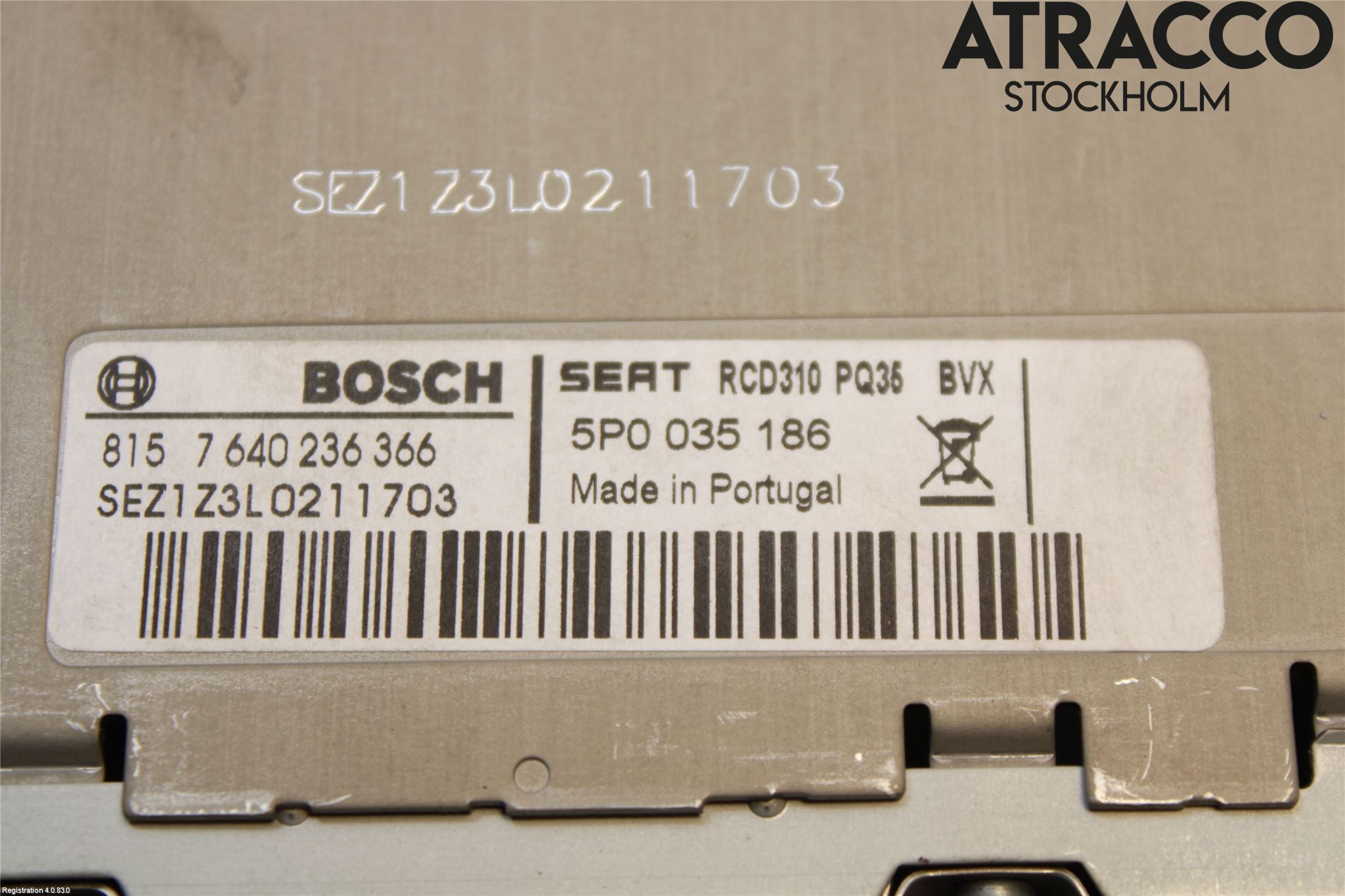 Seat LEON 06-12 Stereo Radio