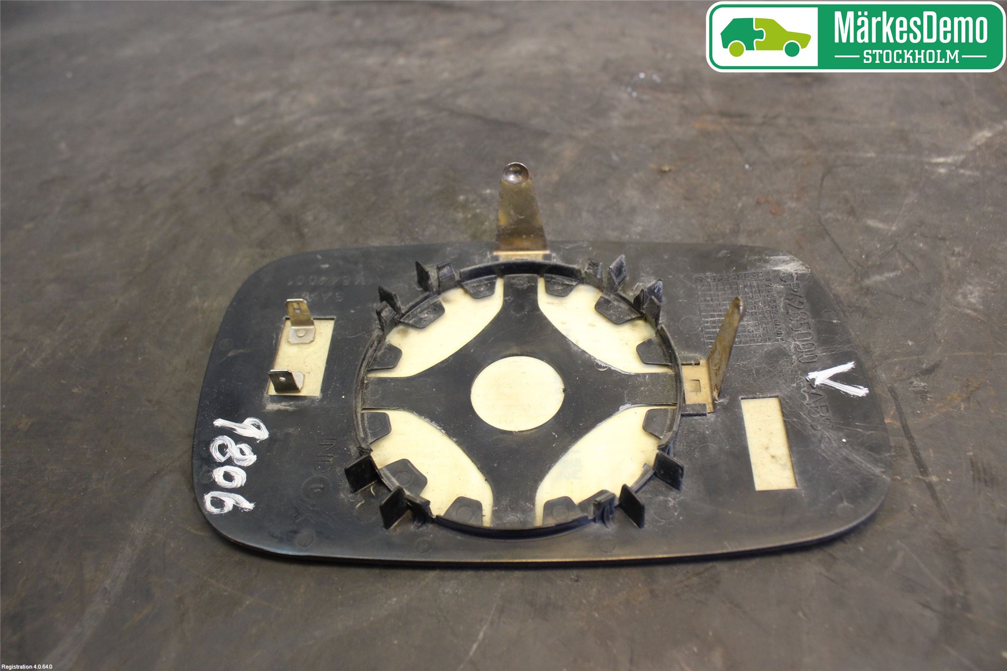 Saab 9-5 -05 Speil Glass V