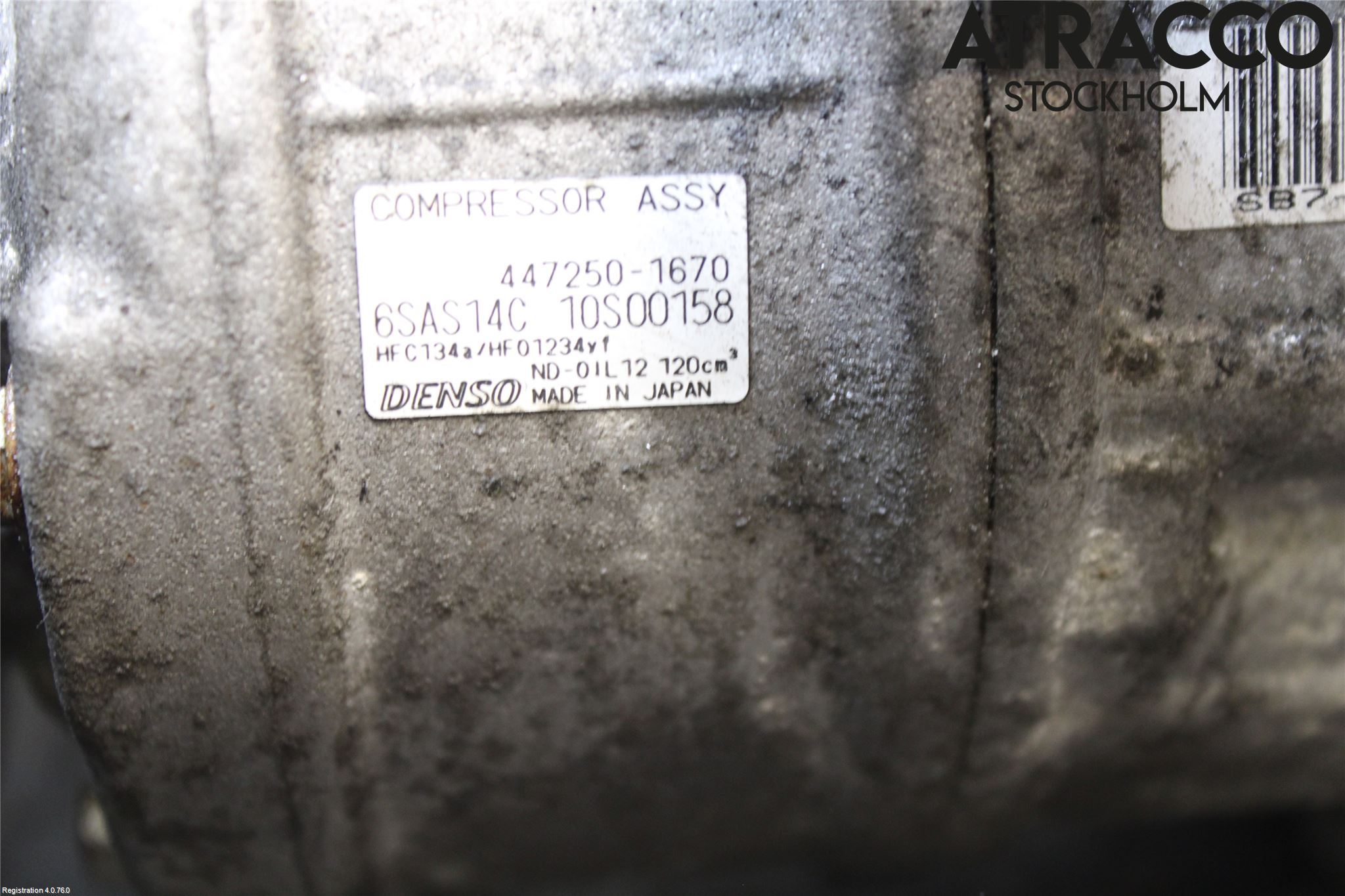 Mercedes-Benz MB CLA-KLASS (C117/X117) 13-19 Varme Ac Kompressor