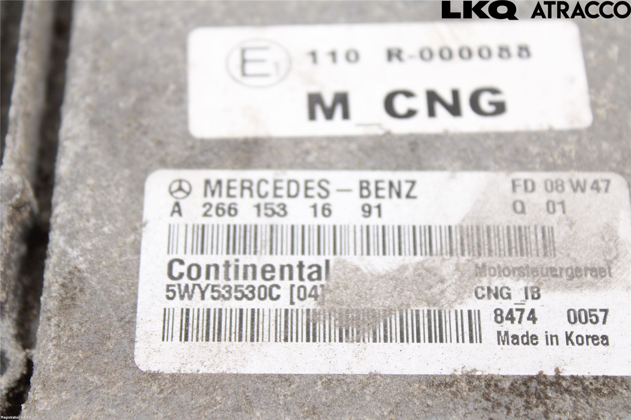 Mercedes-Benz MB B-KLASS (W245) 05-12 Styreenhet Innsprøytning