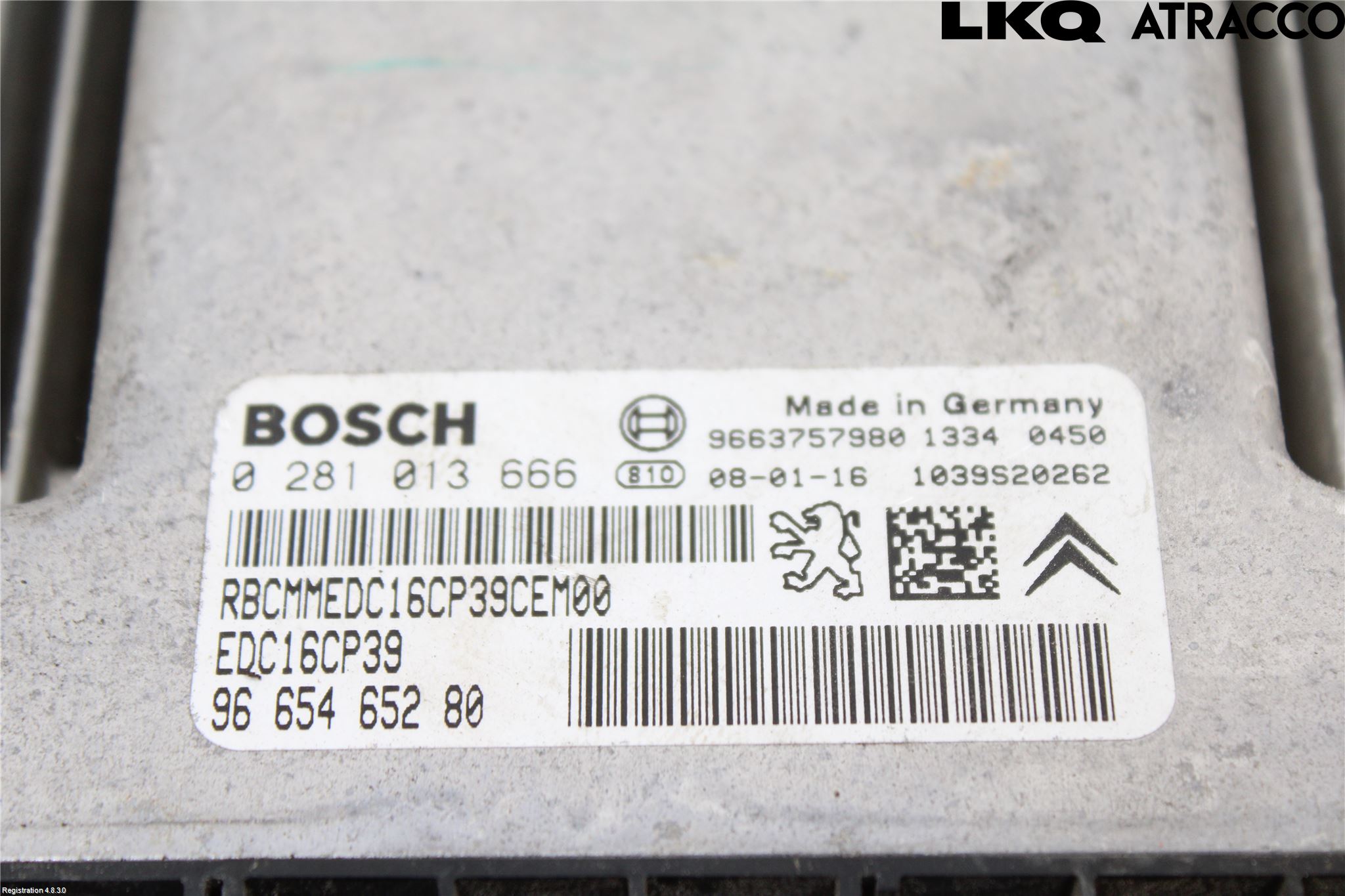 Peugeot 4007 Styreenhet Dieselpumpe