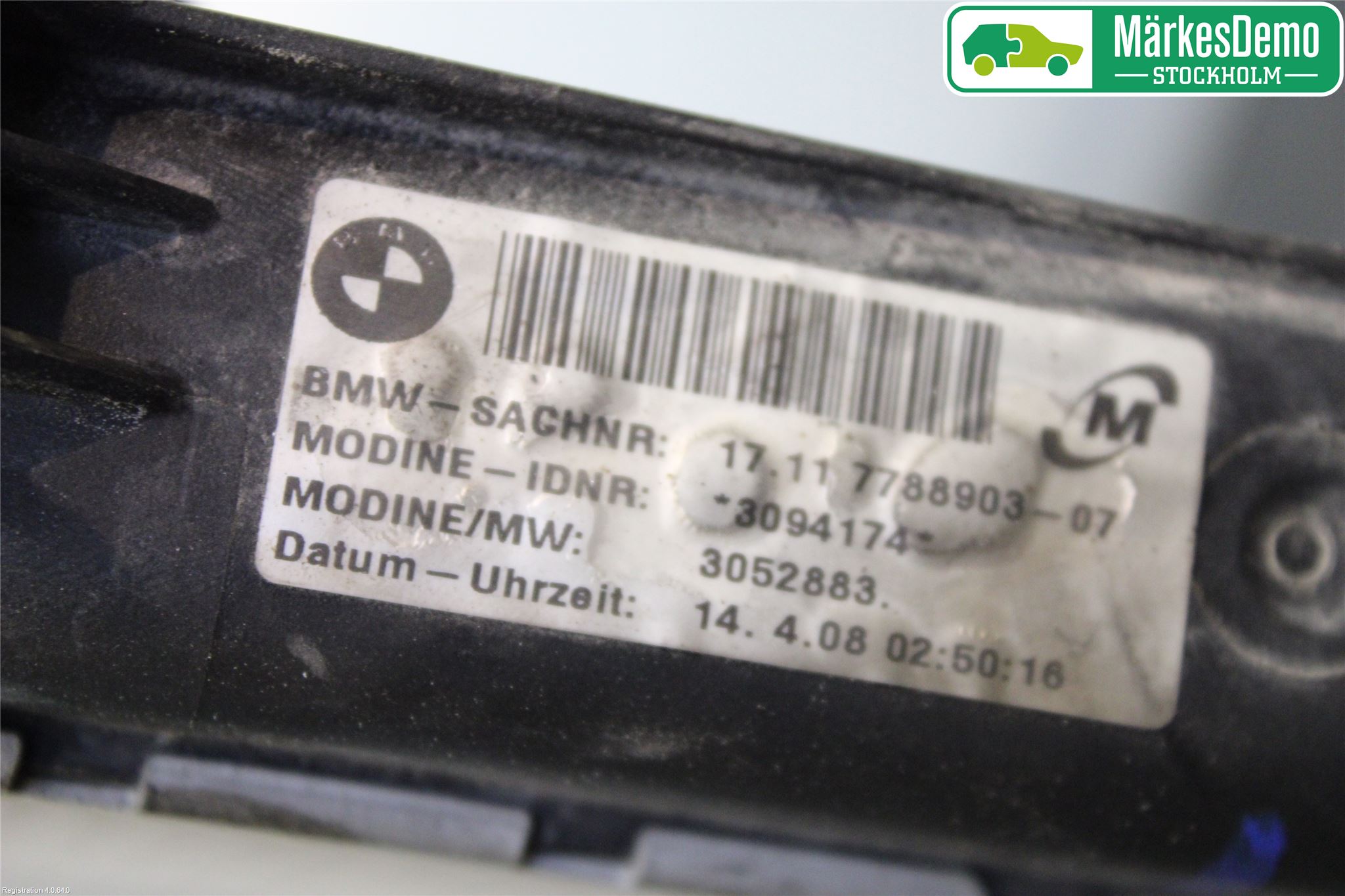 BMW 3 E90/91 SED/TOU 05-12 Radiator Automat