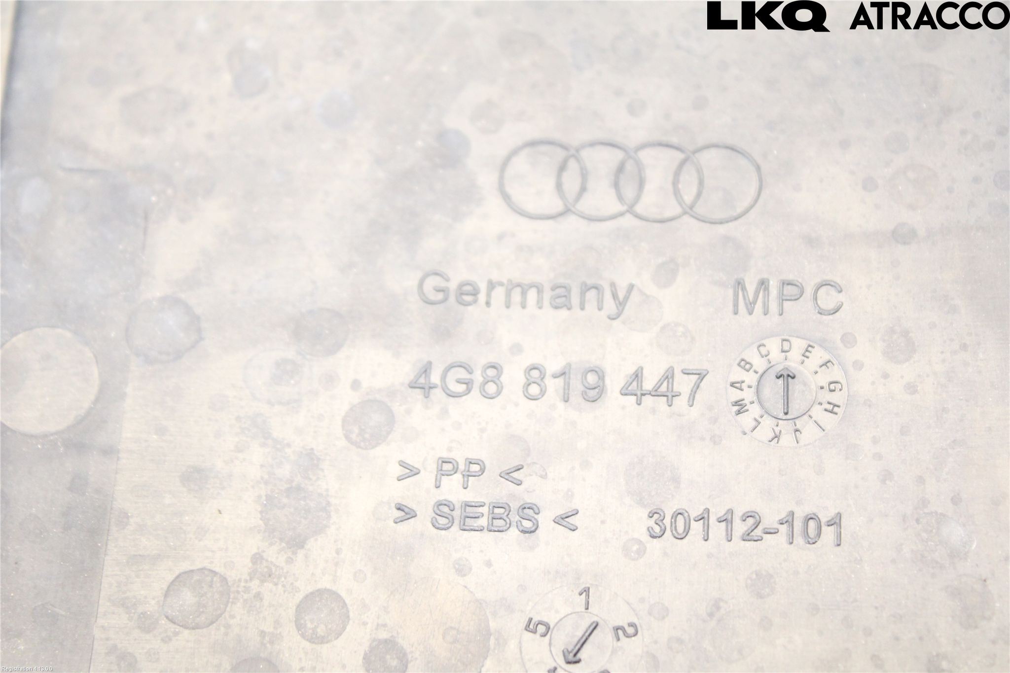 Audi A6/S6 4G 11-18 Visker Deksel-Grill-Under Frr