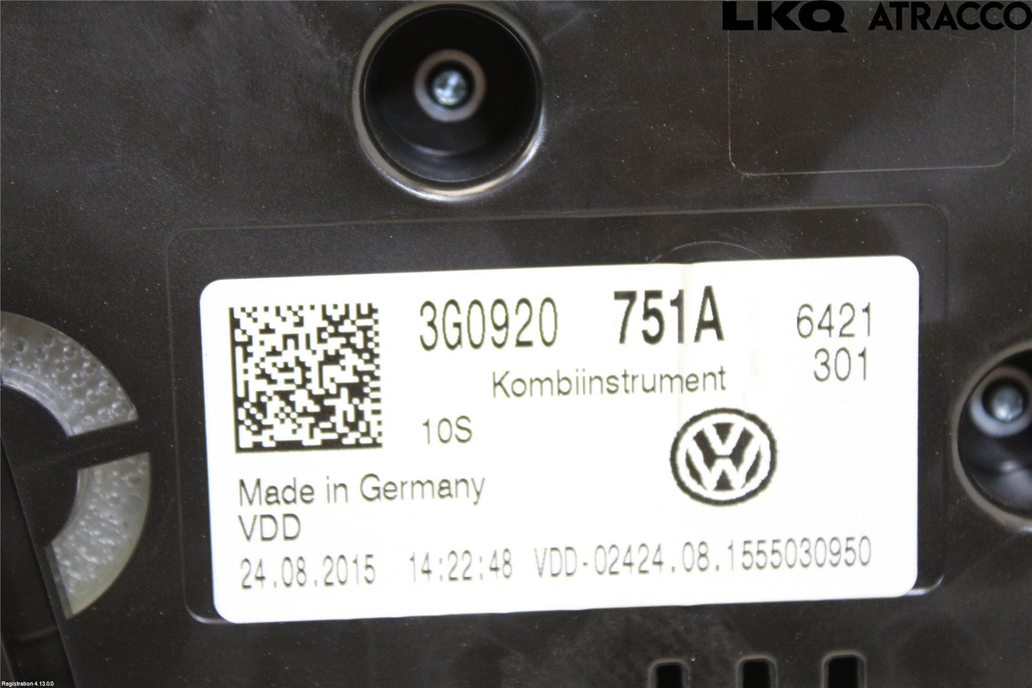 Volkswagen VW PASSAT 15-19 Instr Kombinert