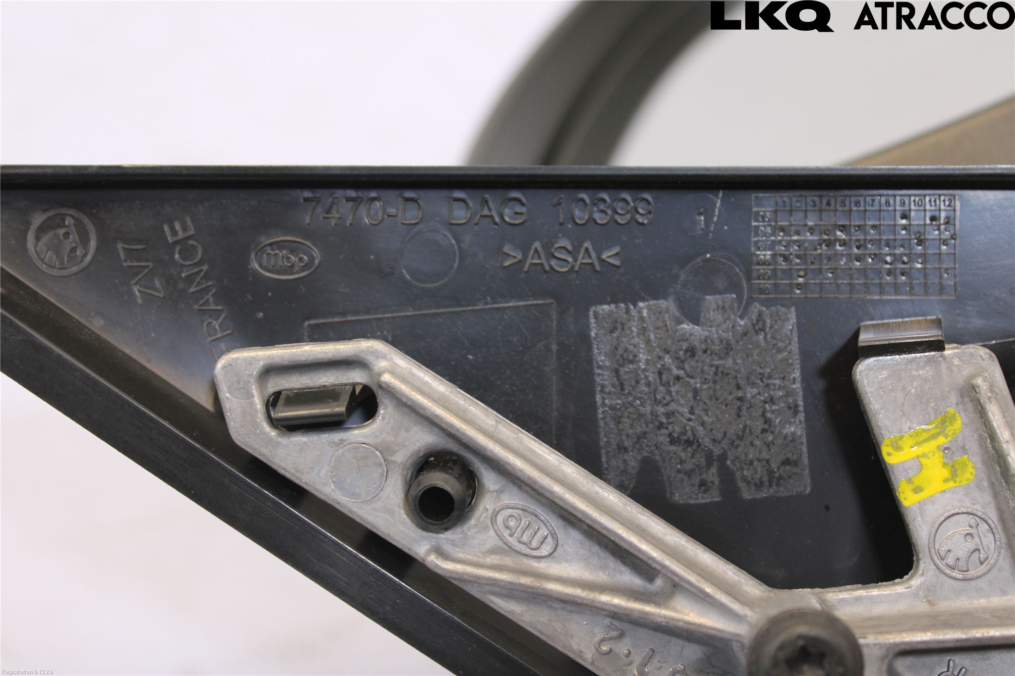 Skoda ROOMSTER Speil H M-El Justering